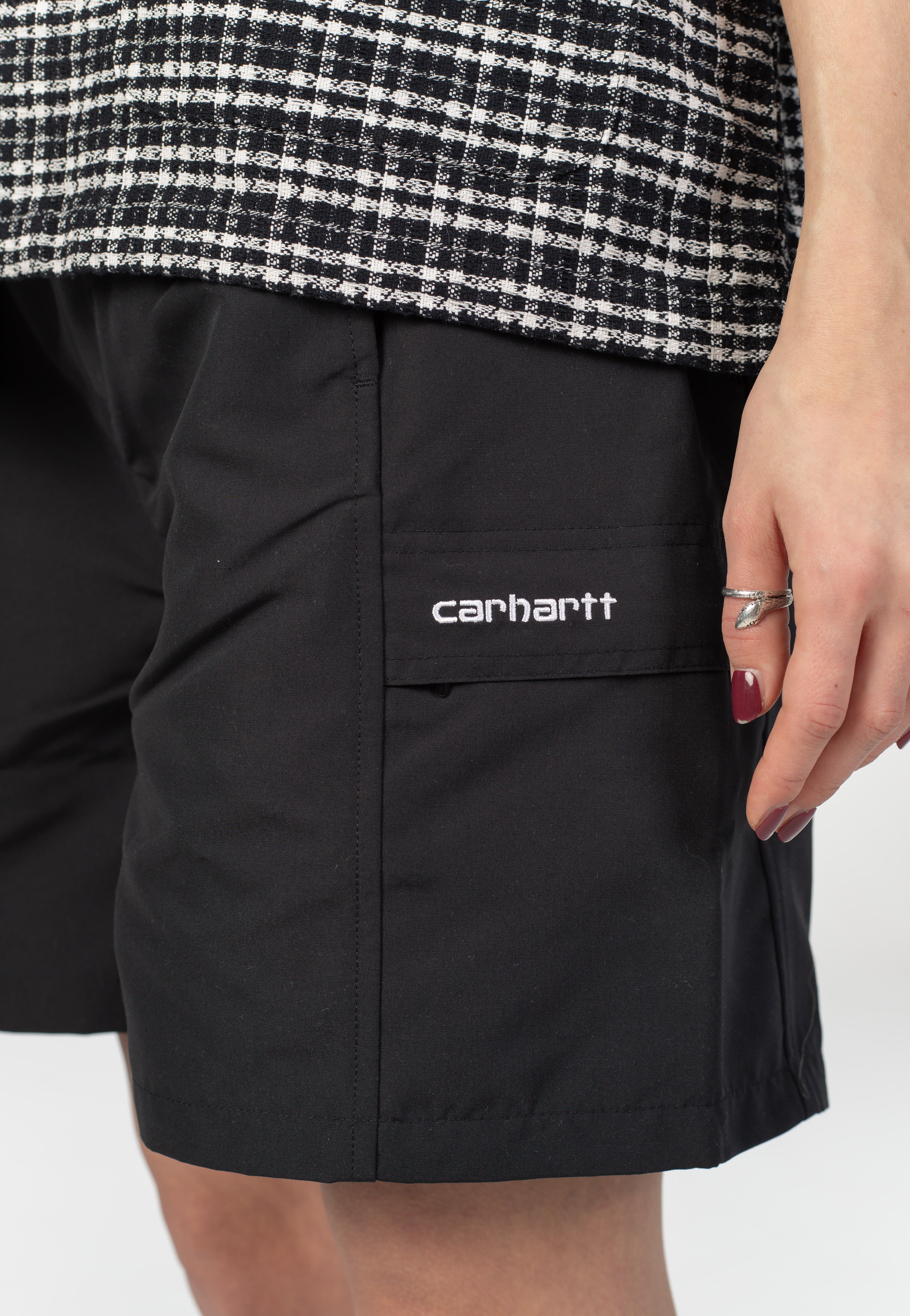 Carhartt WIP - W' IwanBlack/White - Shorts | Women-Image
