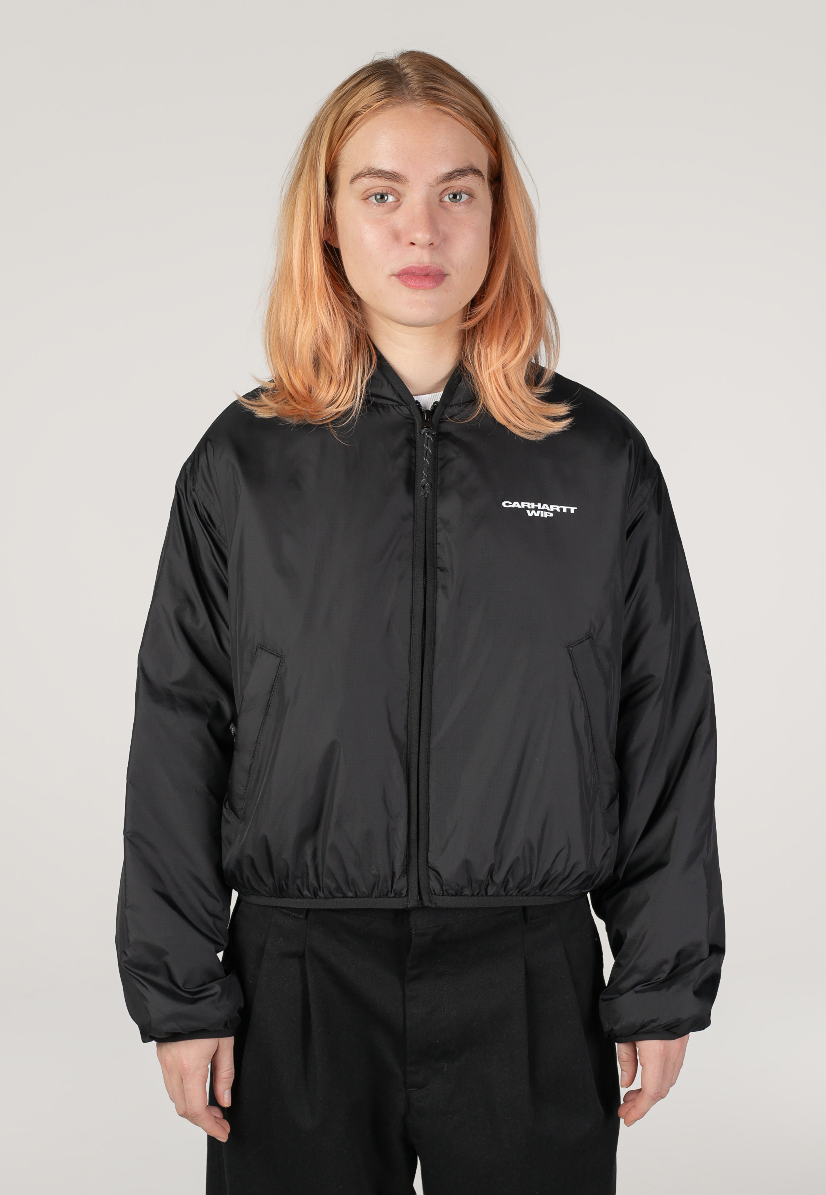 Carhartt WIP - W' Kane Liner Black/White - Jacket | Women-Image