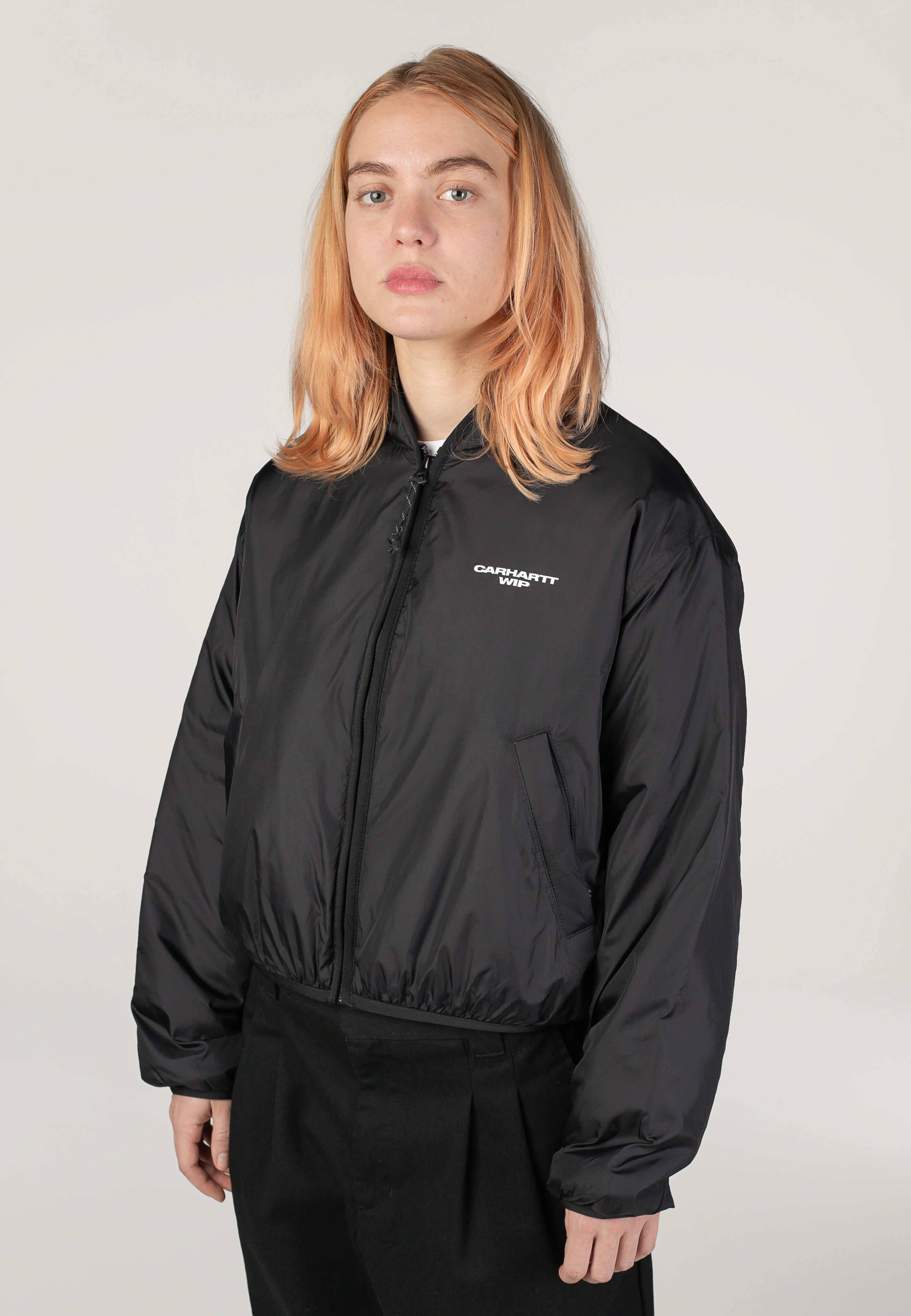 Carhartt WIP - W' Kane Liner Black/White - Jacket | Women-Image