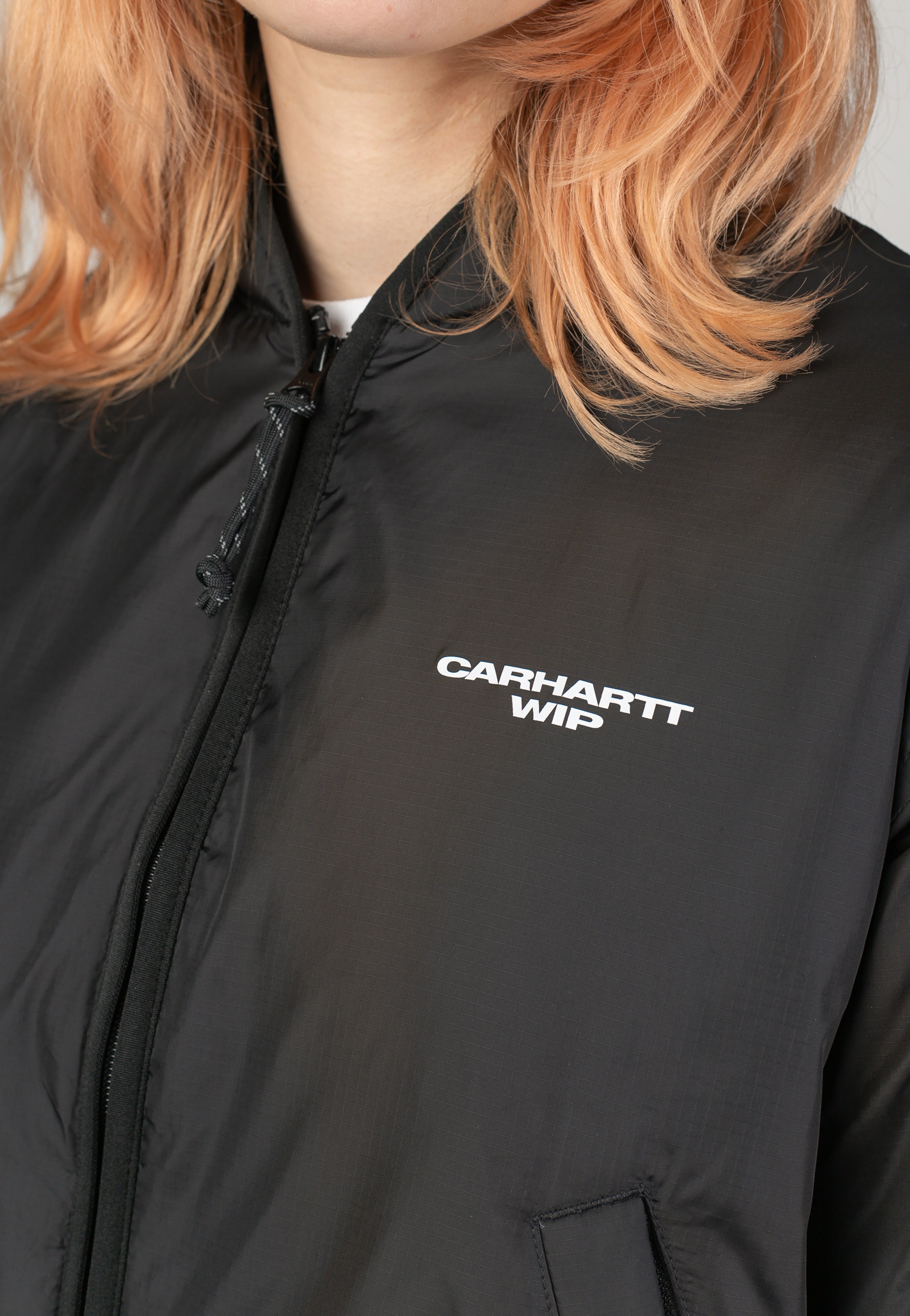 Carhartt WIP - W' Kane Liner Black/White - Jacket | Women-Image