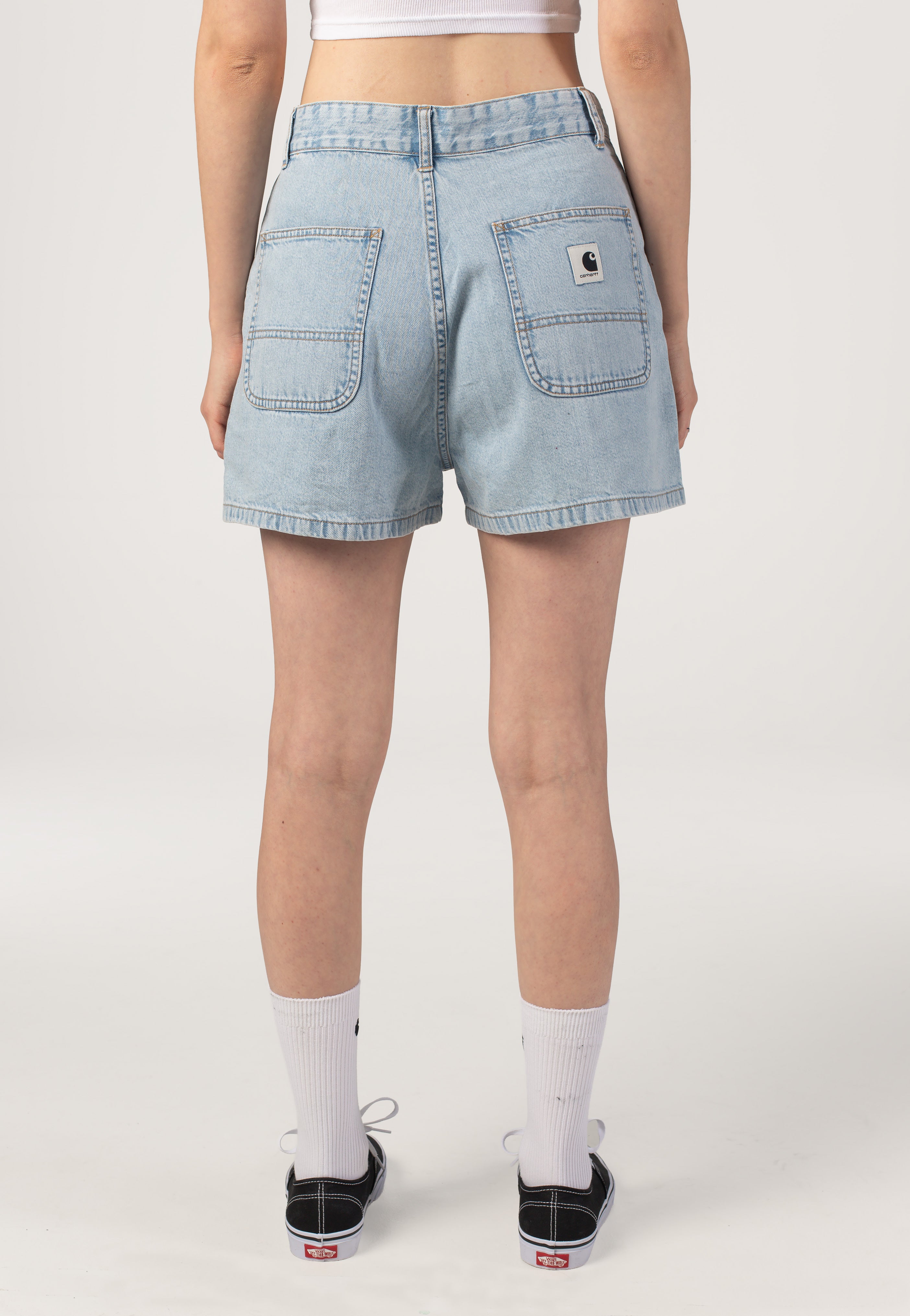 Carhartt WIP - W' Lova Stone Bleached Blue - Shorts | Women-Image