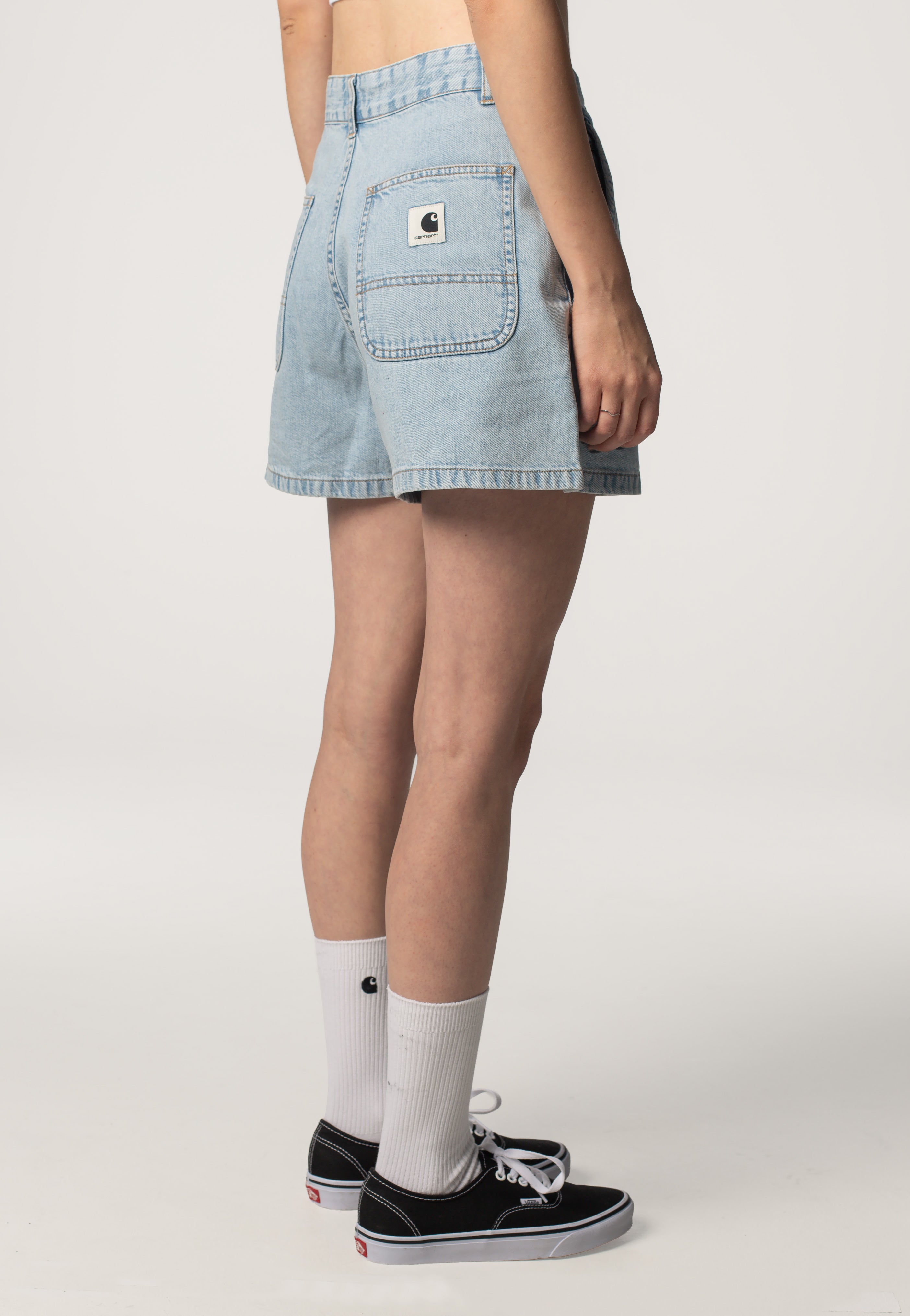 Carhartt WIP - W' Lova Stone Bleached Blue - Shorts | Women-Image