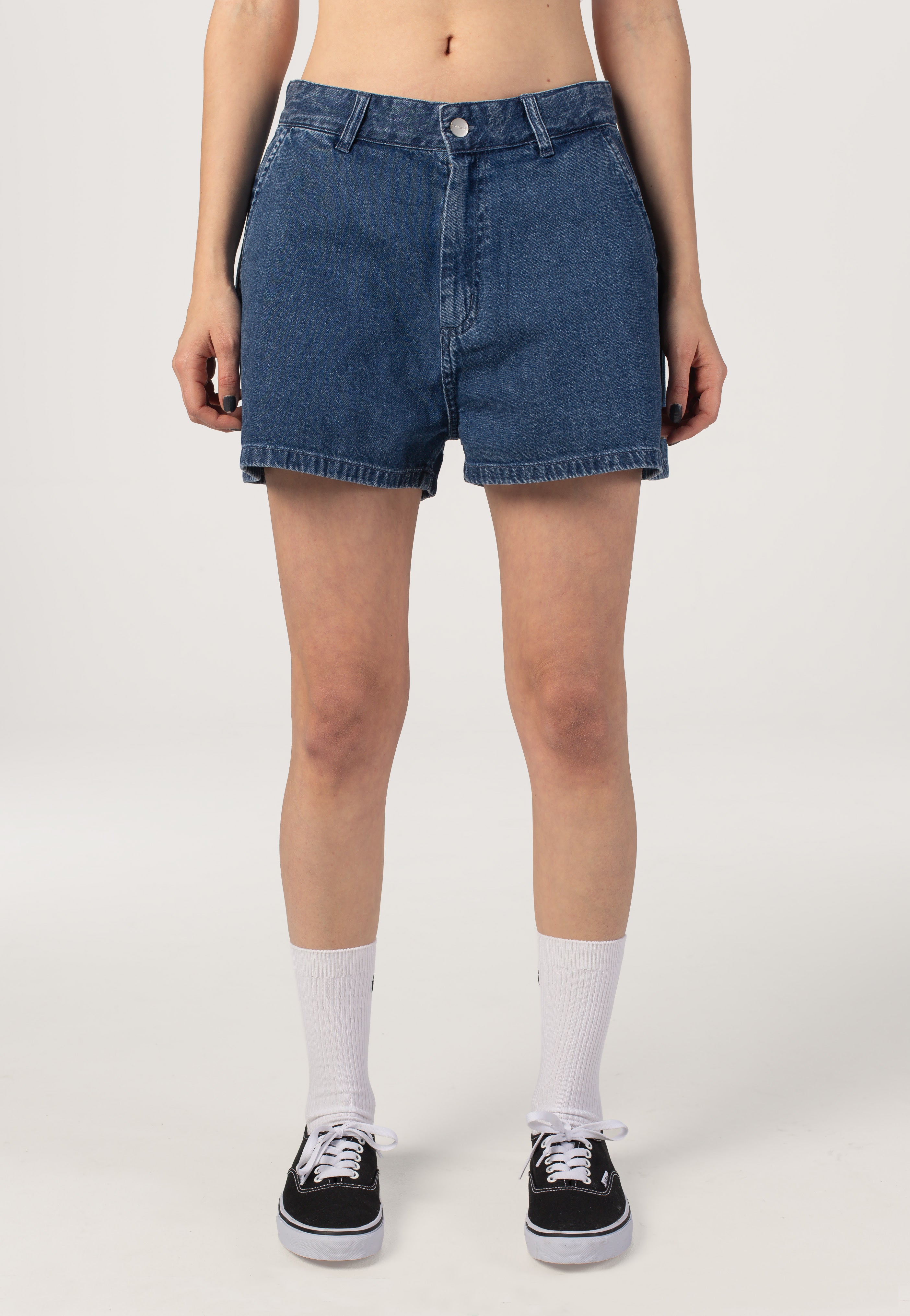 Carhartt WIP - W' Lova Stone Washed Blue - Shorts | Women-Image