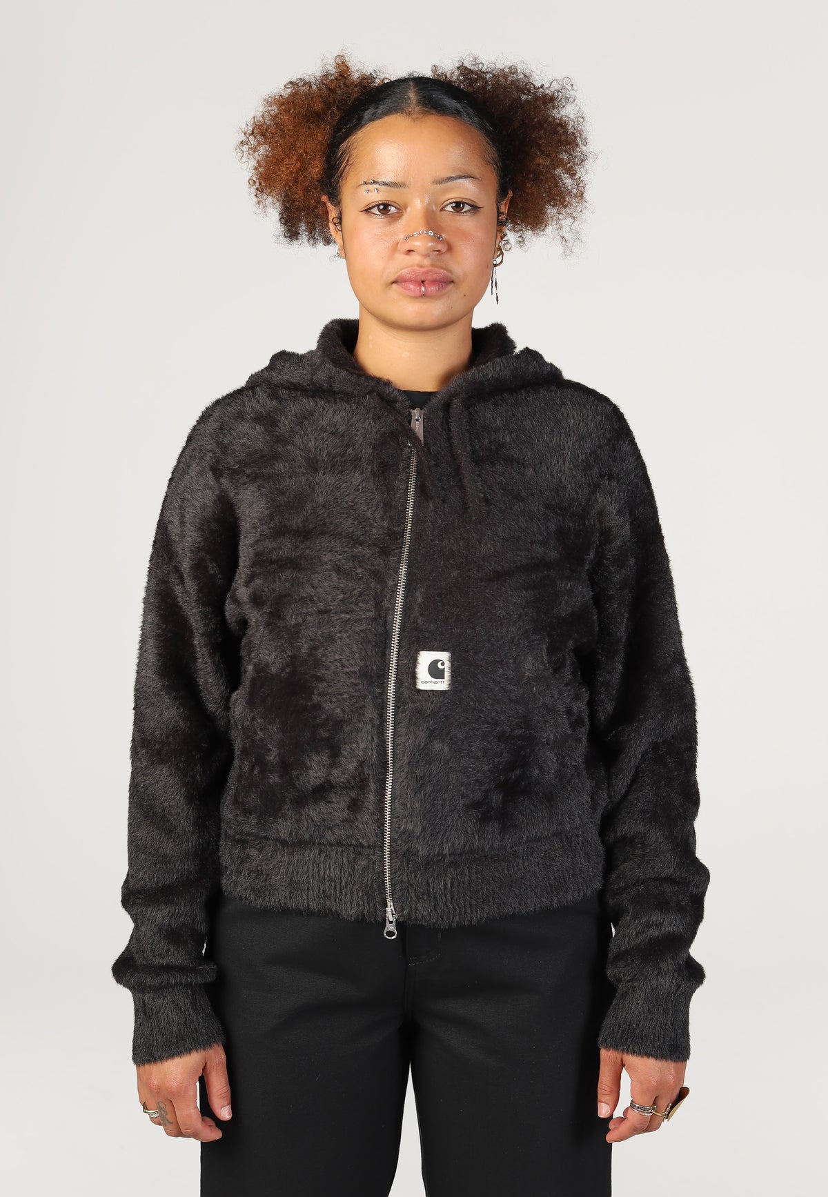 Carhartt WIP W' Maine Active Sweater Black Chaqueta | Women-Image