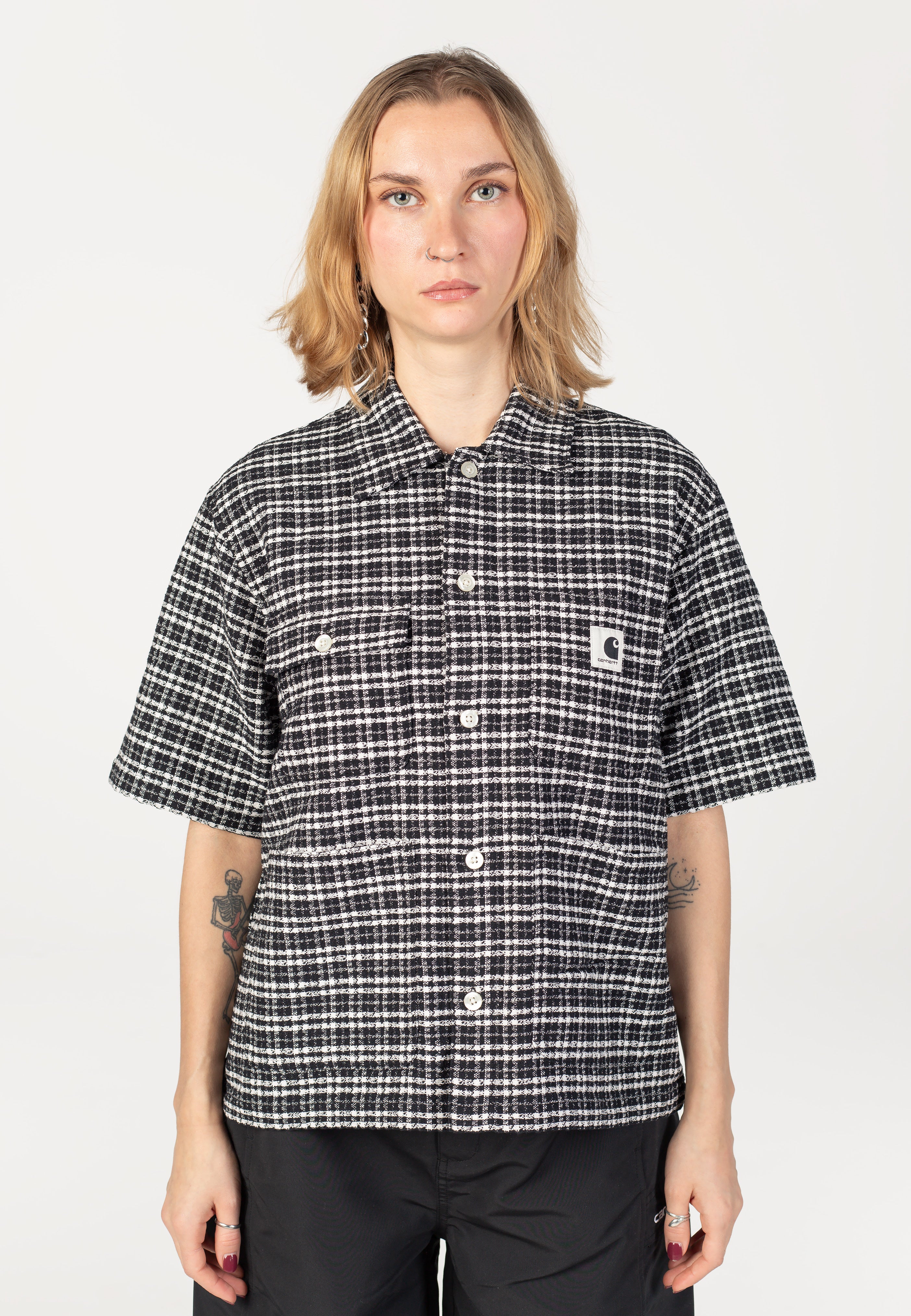 Carhartt WIP - W' Michigan Kander Check/Black - Shirt