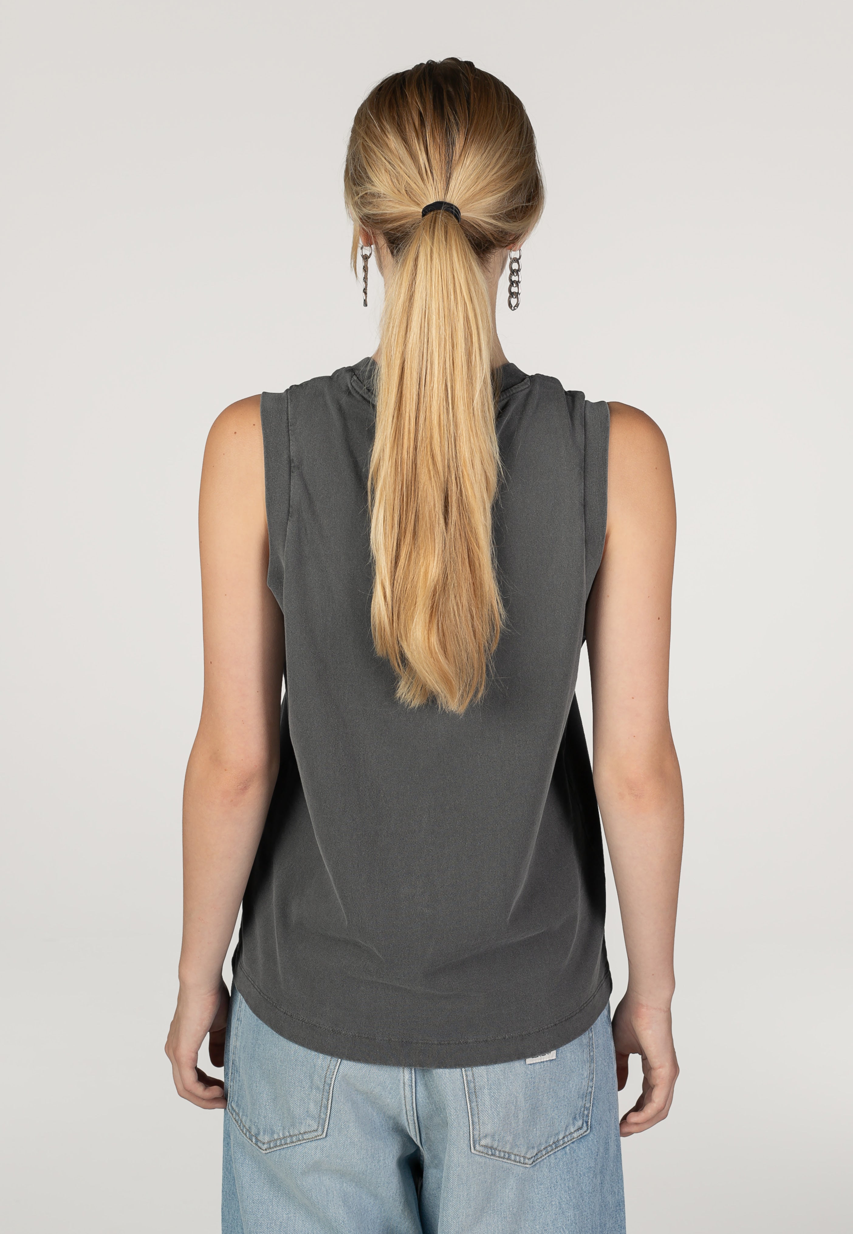Carhartt WIP - W' Nelson Garment Dyed Black - Tank | Women-Image