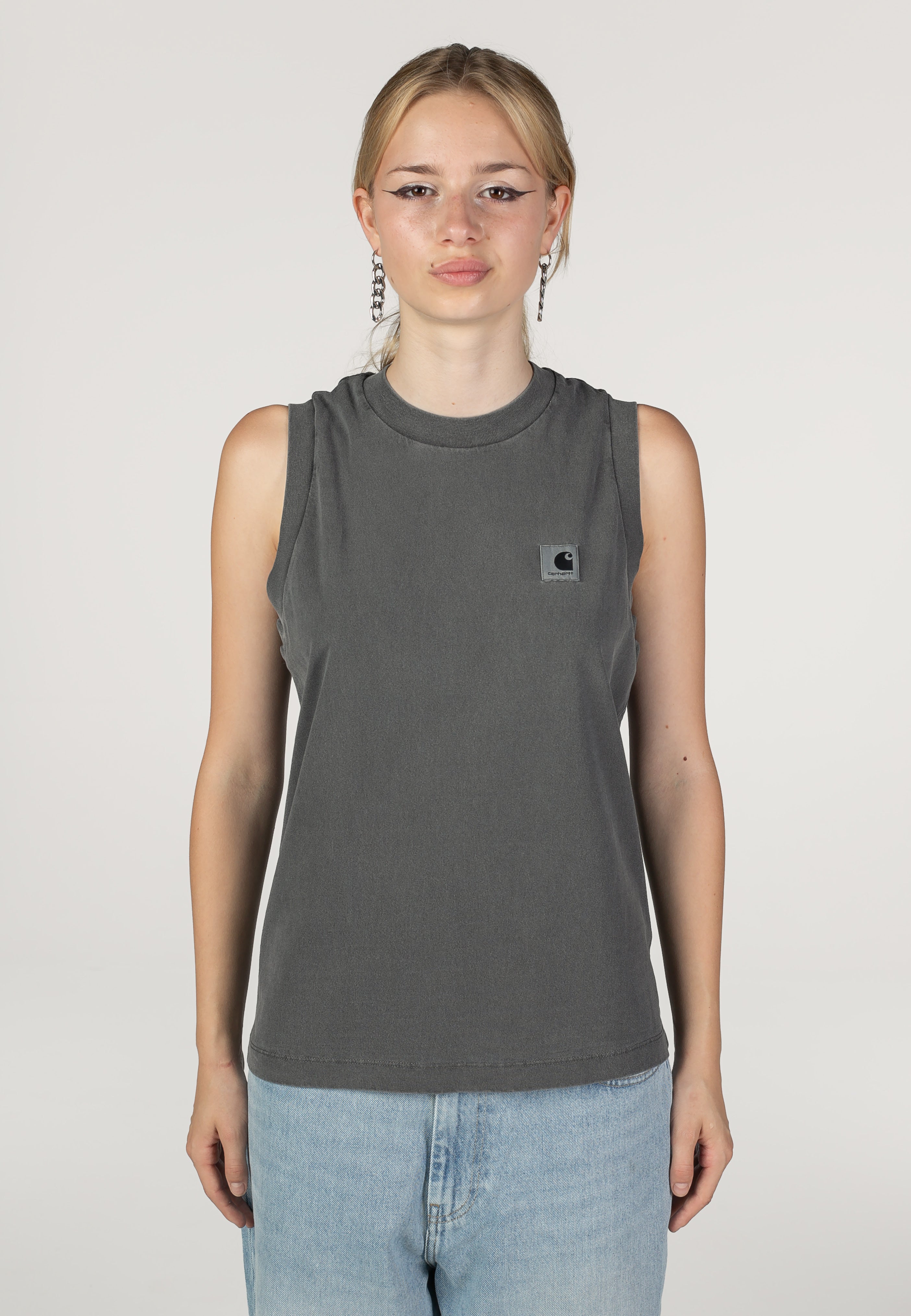 Carhartt WIP - W' Nelson Garment Dyed Black - Tank | Women-Image