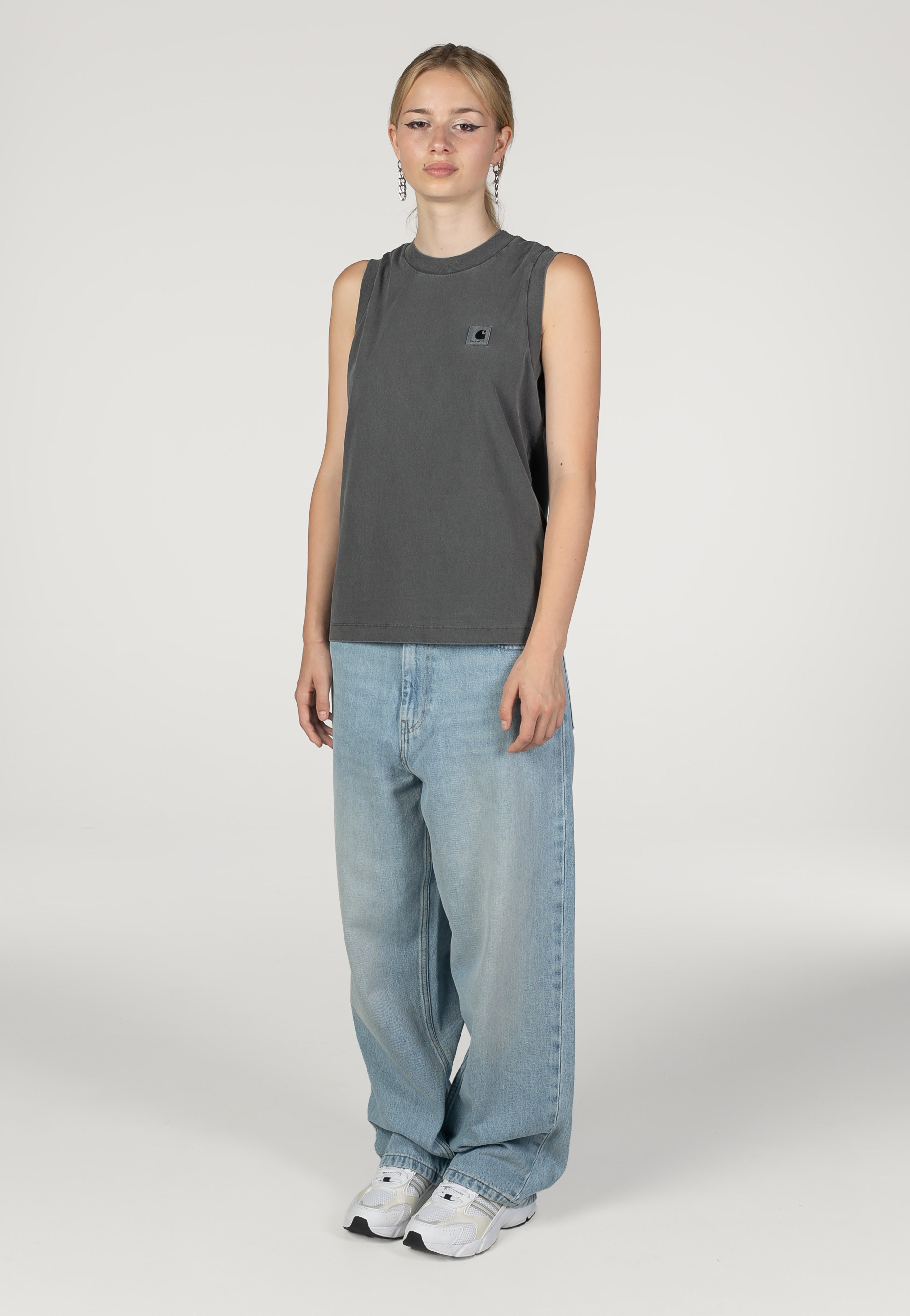 Carhartt WIP - W' Nelson Garment Dyed Black - Tank | Women-Image