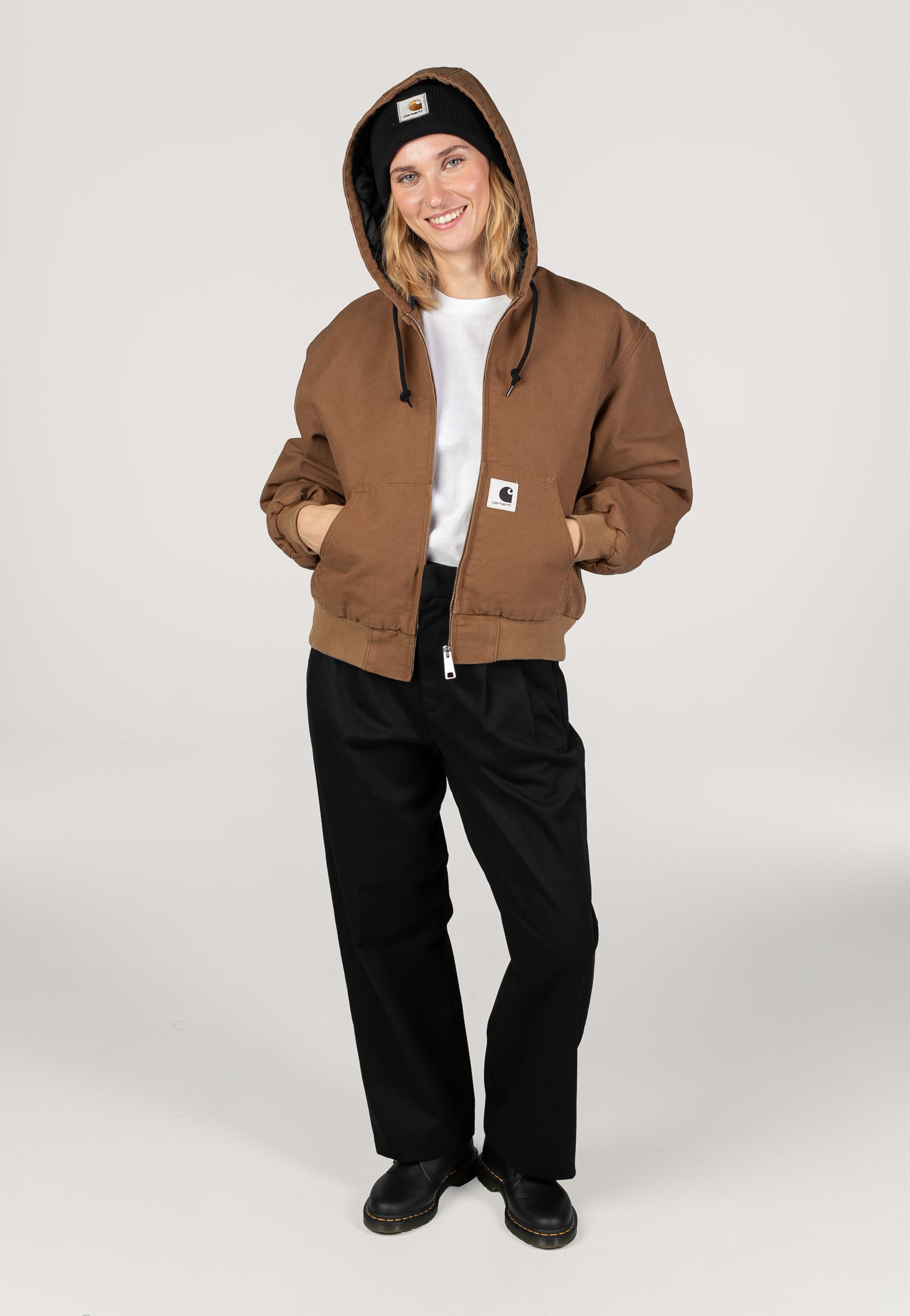 Carhartt WIP - W' OG Active Rinsed Wip H Brown - Jacket | Women-Image