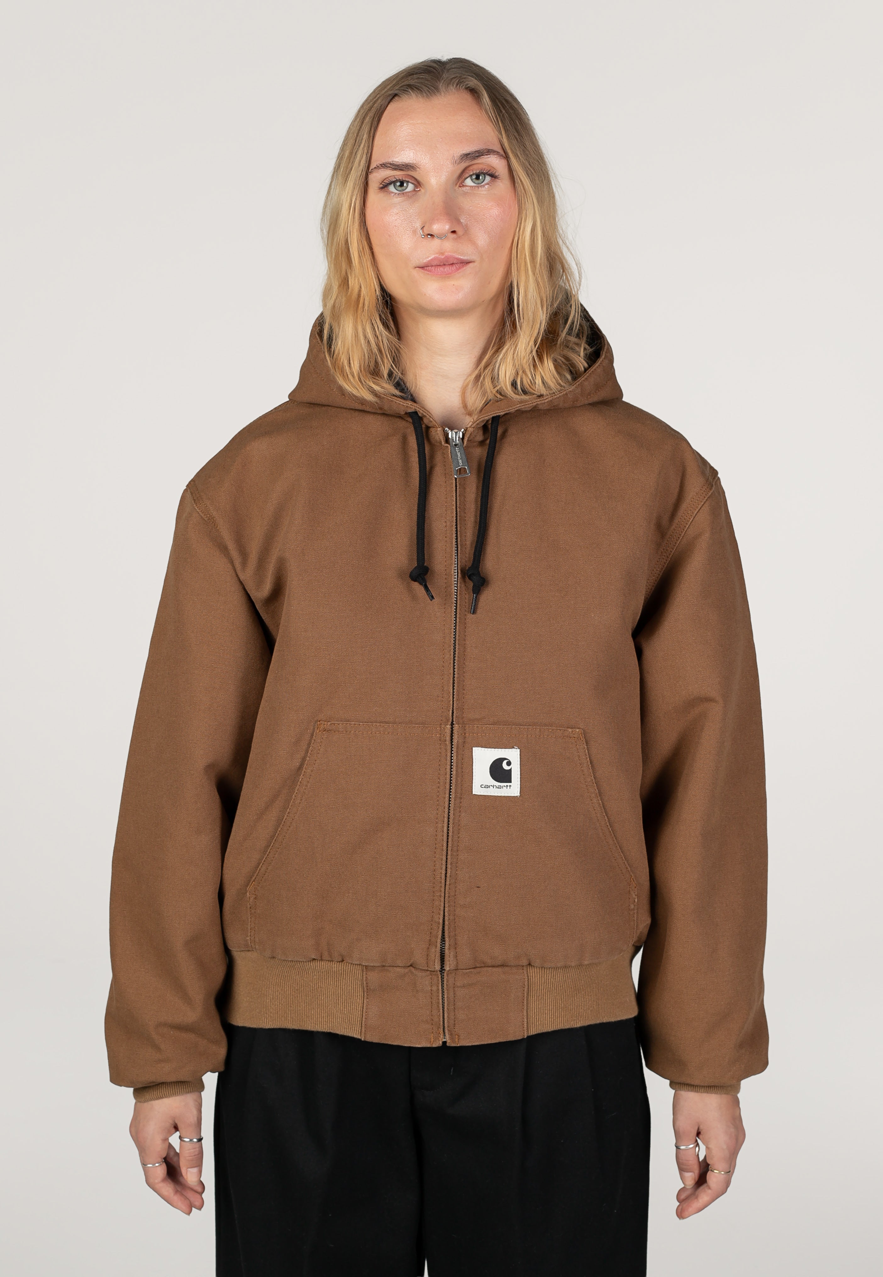 Carhartt WIP - W' OG Active Rinsed Wip H Brown - Jacket | Women-Image