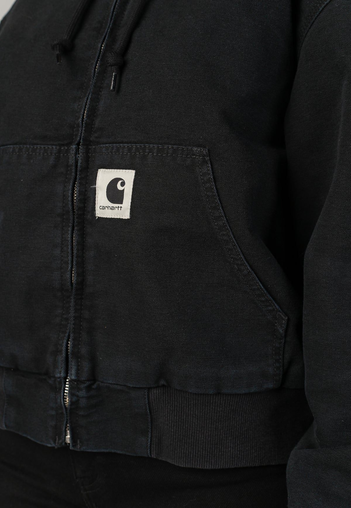 Carhartt WIP W' OG Active Stone Canvas Black Chaqueta | Women-Image