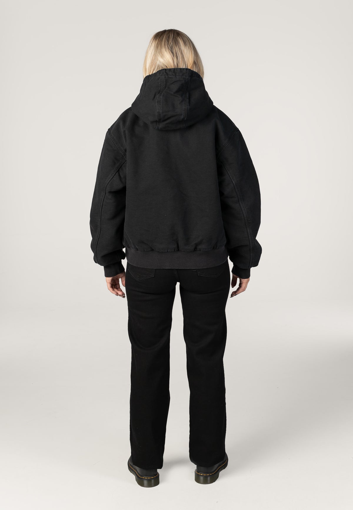 Carhartt WIP W' OG Active Stone Canvas Black Chaqueta | Women-Image