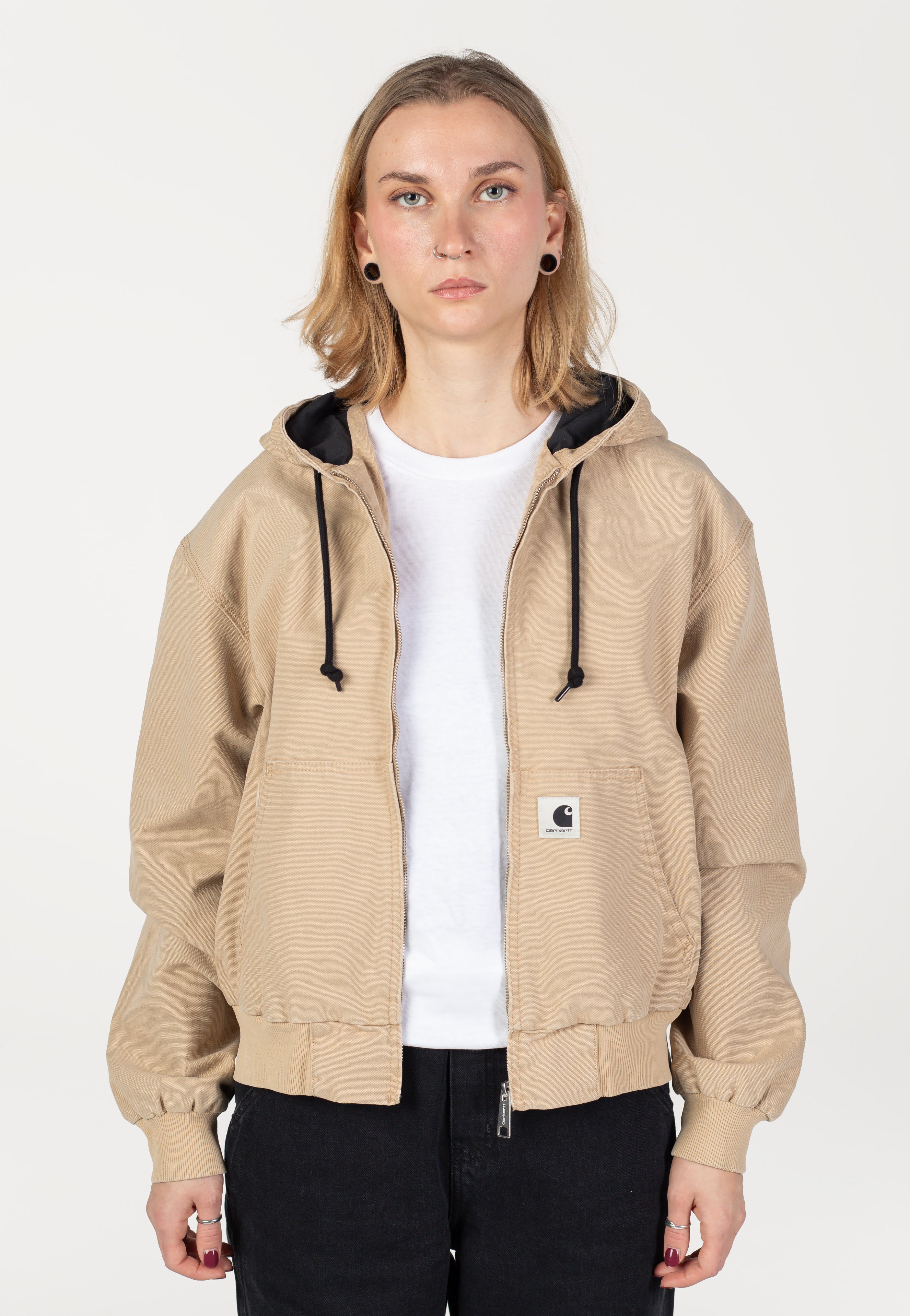 Carhartt WIP - W' OG Active Stone Canvas Dusty H Brown - Jacket | Women-Image
