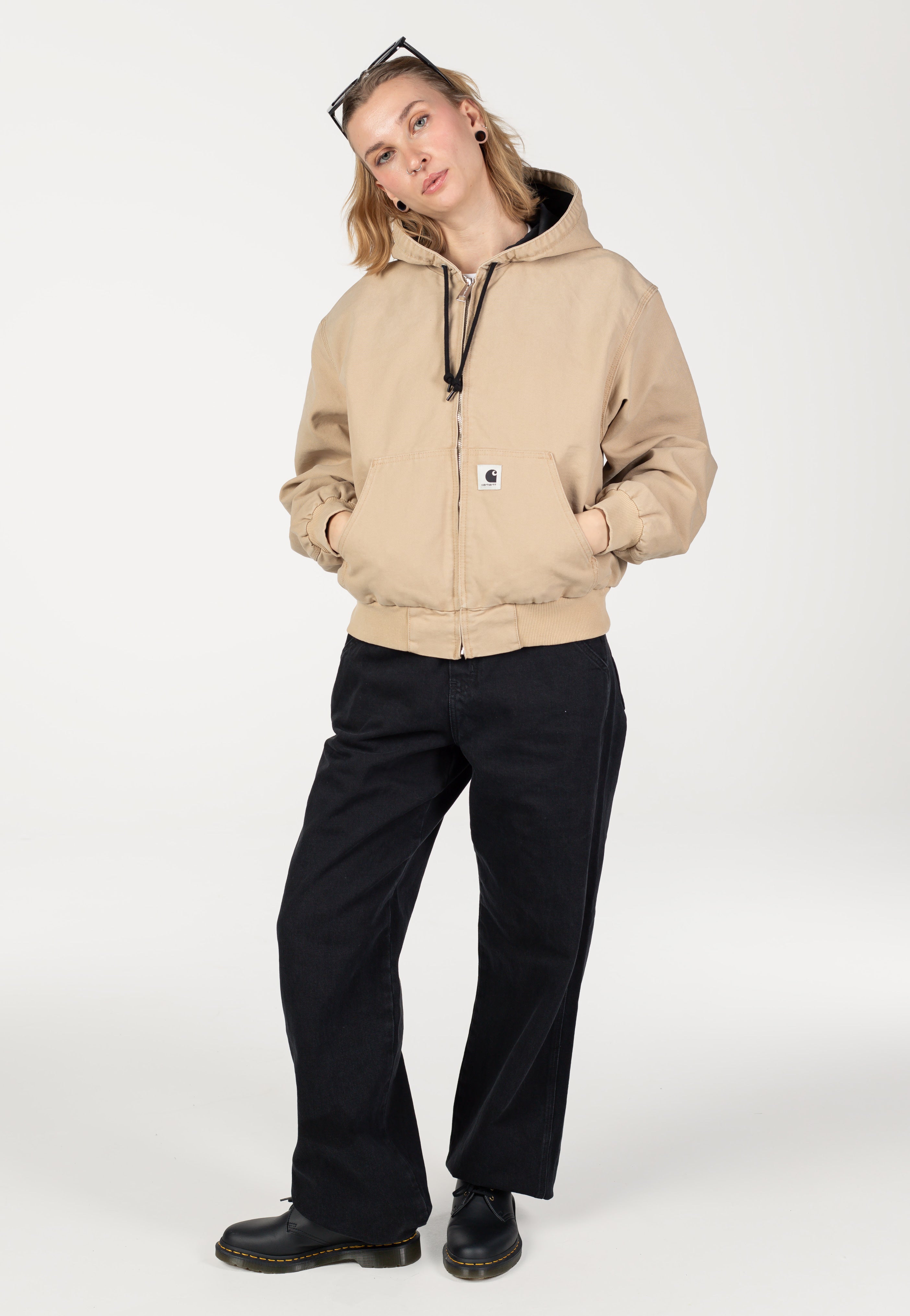 Carhartt WIP - W' OG Active Stone Canvas Dusty H Brown - Jacket | Women-Image