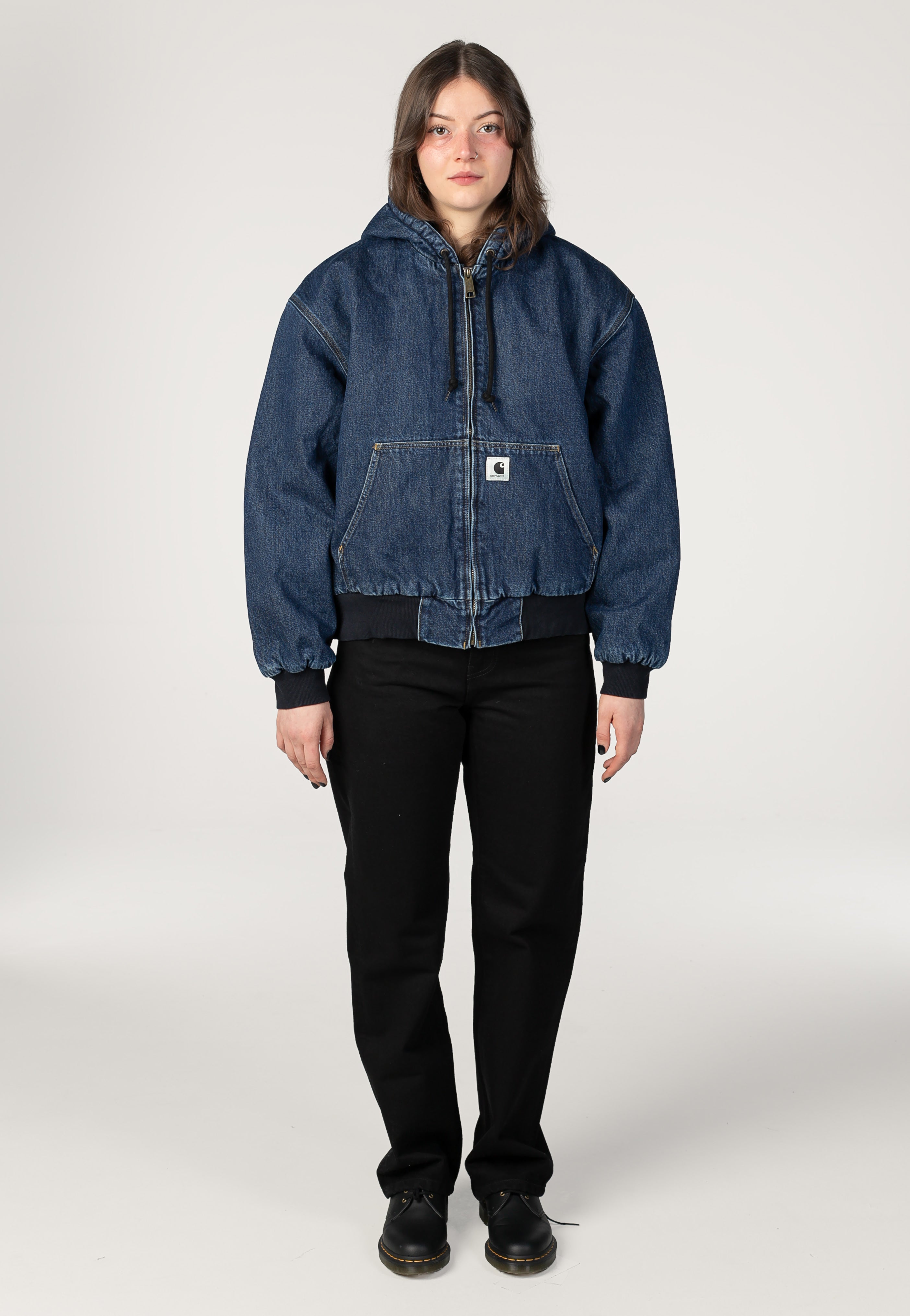 Carhartt WIP - W' OG Active Stone Washed Blue - Jacket | Women-Image