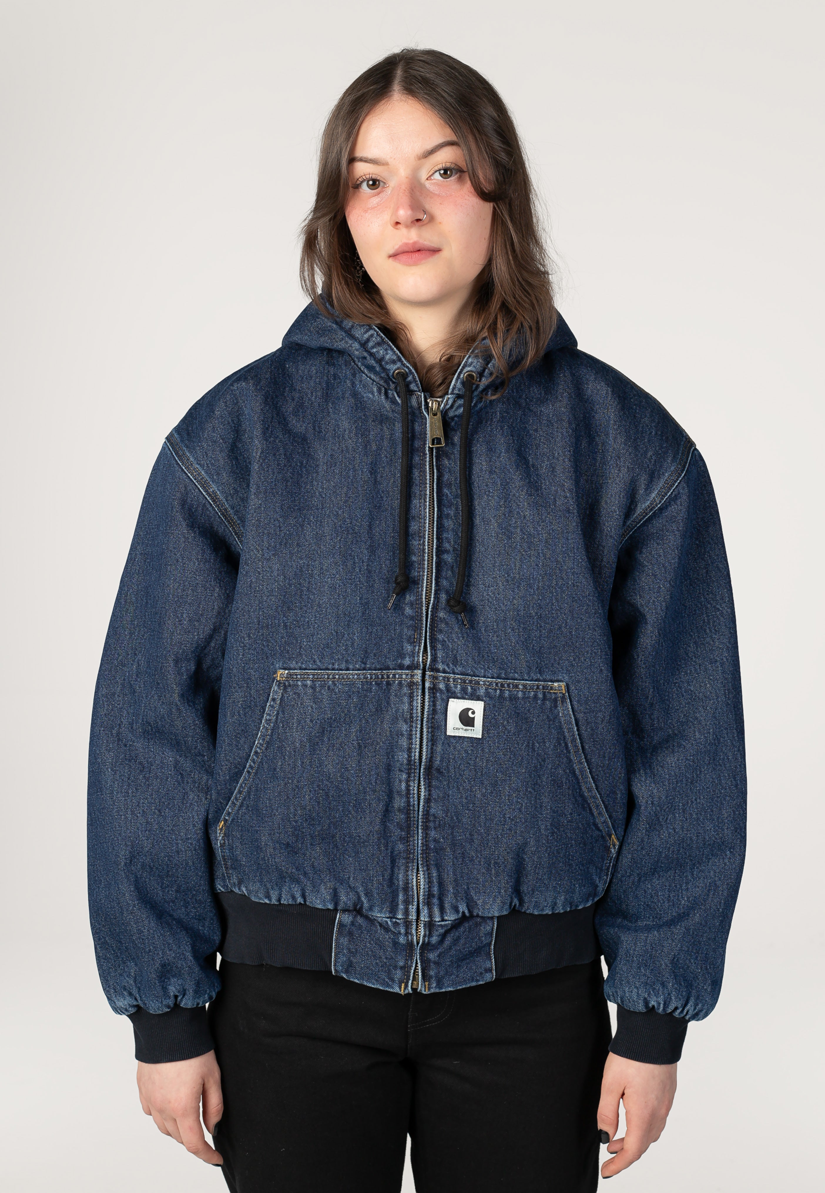 Carhartt WIP - W' OG Active Stone Washed Blue - Jacket | Women-Image