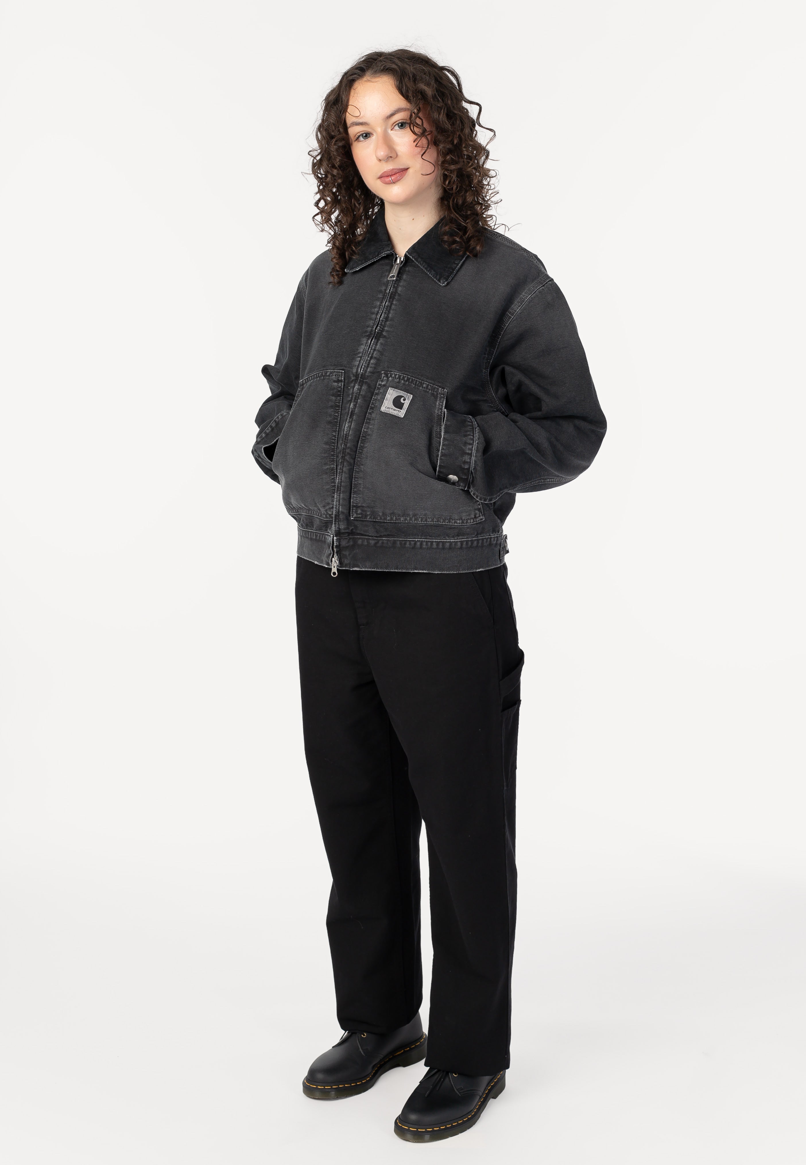 W' OG Arcan Destroy Wash Black/Black - Jacket