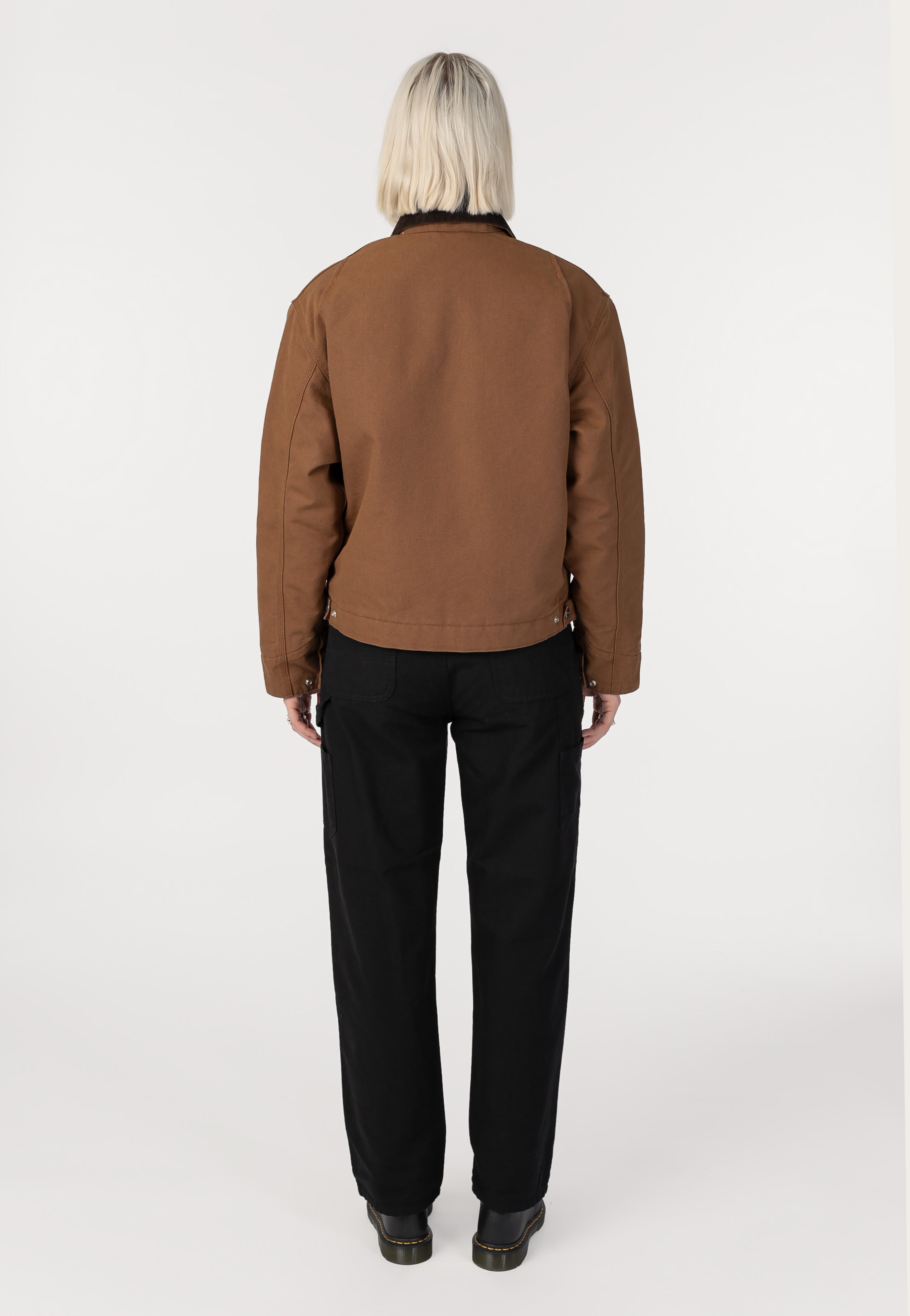 Carhartt WIP - W' OG Detroit Rinsed Wip H Brown/Tobacco - Jacket | Women-Image