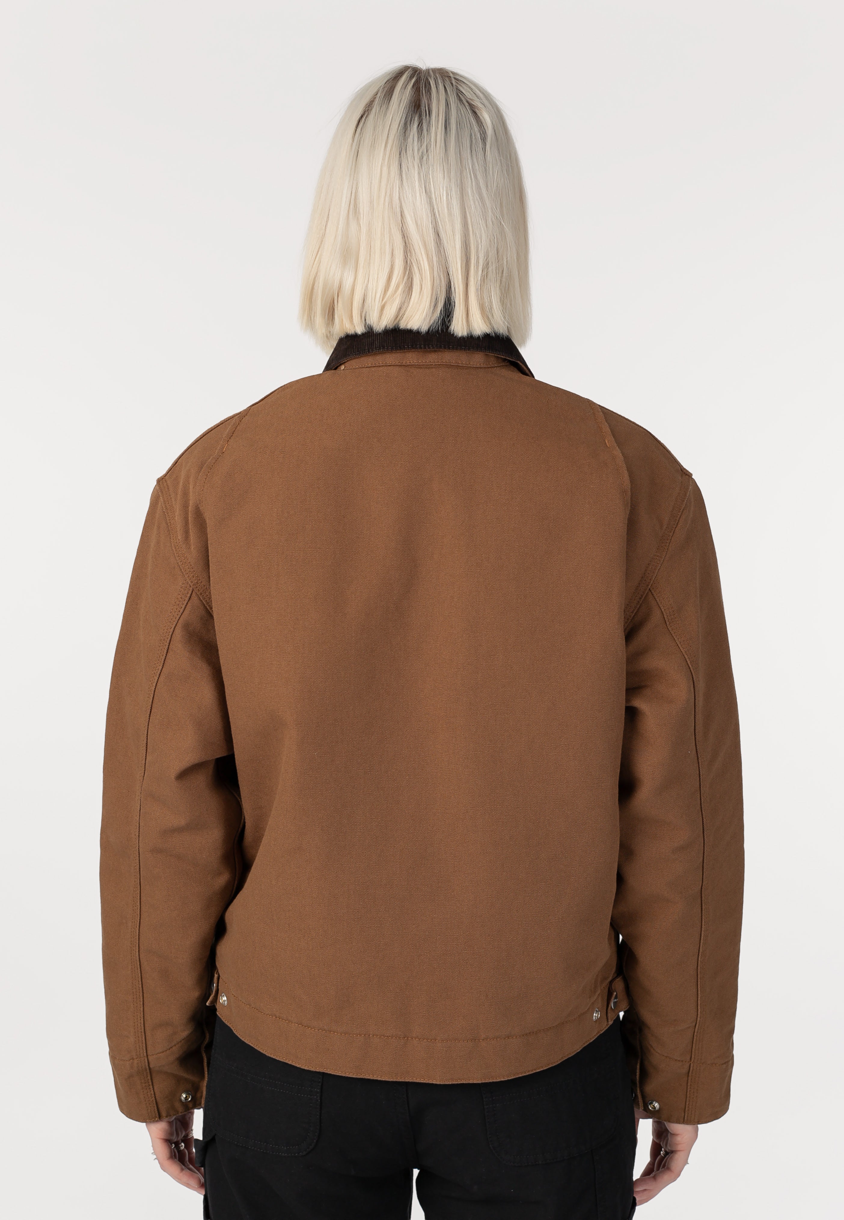 Carhartt WIP - W' OG Detroit Rinsed Wip H Brown/Tobacco - Jacket | Women-Image