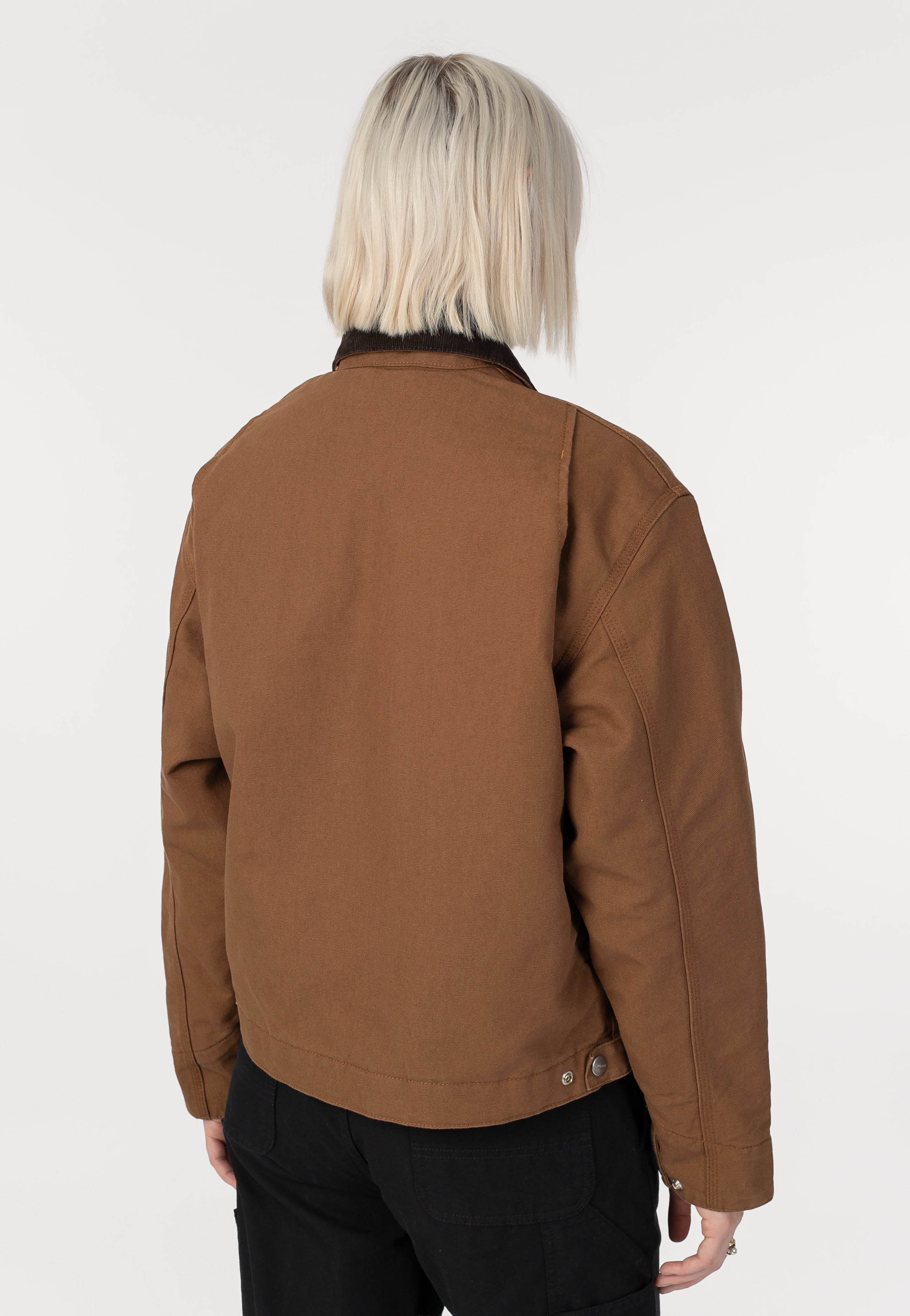 Carhartt WIP - W' OG Detroit Rinsed Wip H Brown/Tobacco - Jacket | Women-Image