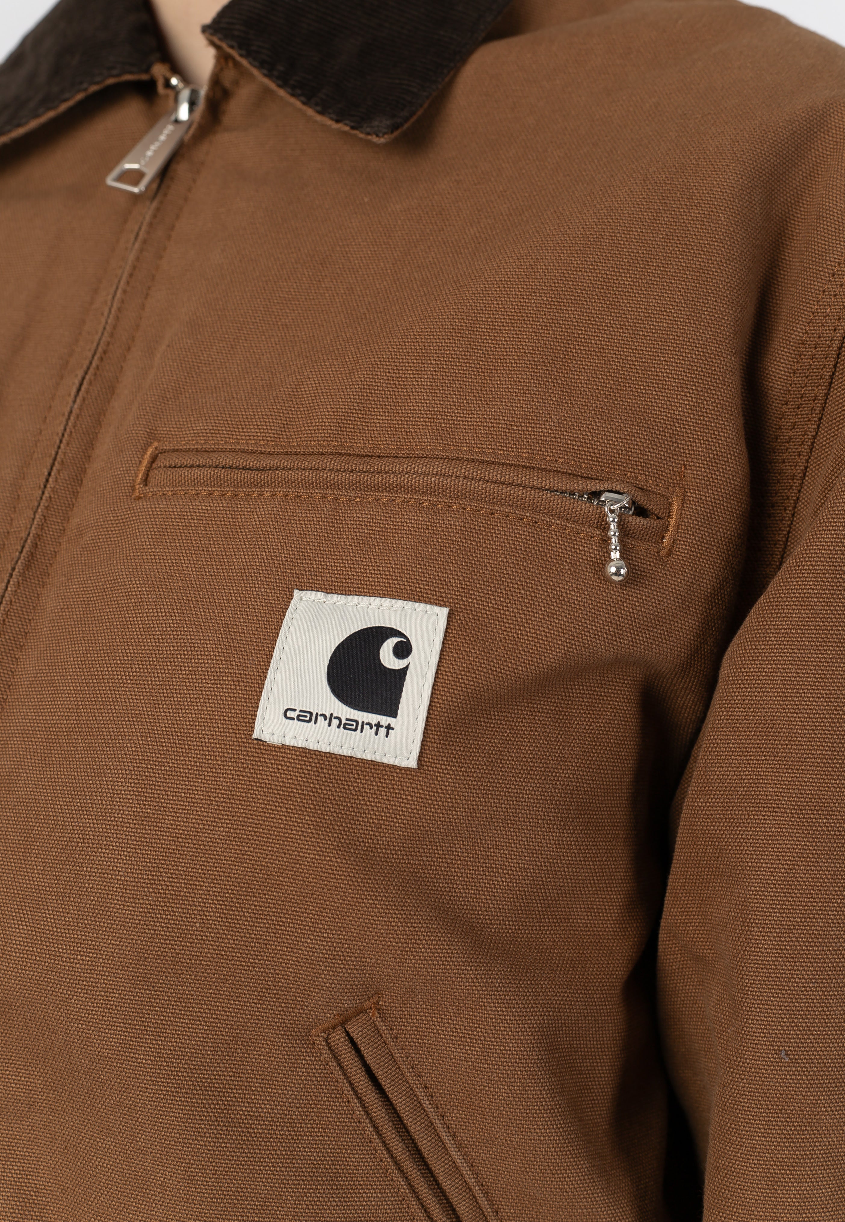Carhartt WIP - W' OG Detroit Rinsed Wip H Brown/Tobacco - Jacket | Women-Image