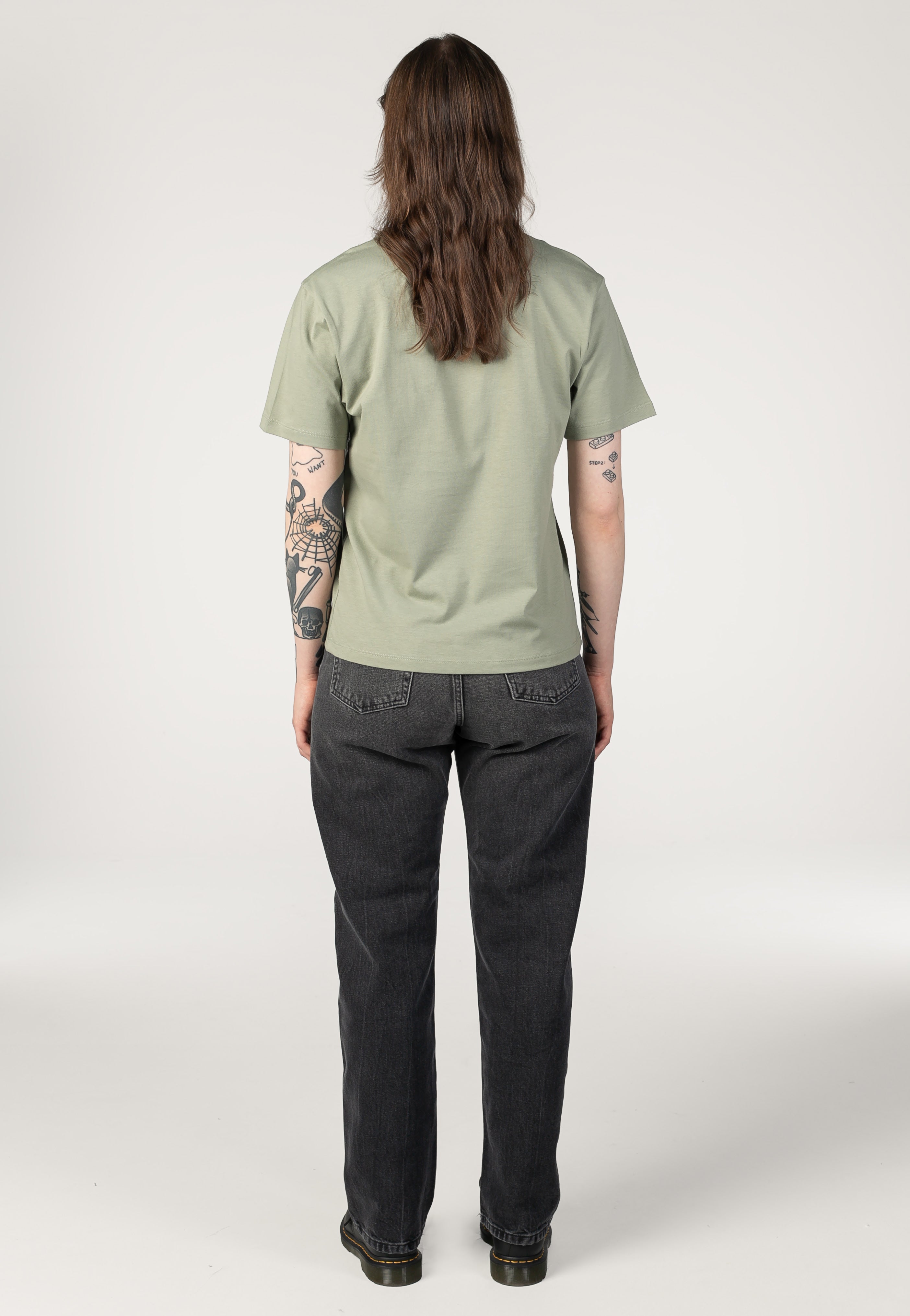 Carhartt WIP - W' Pocket Shady Green - T-Shirt | Women-Image