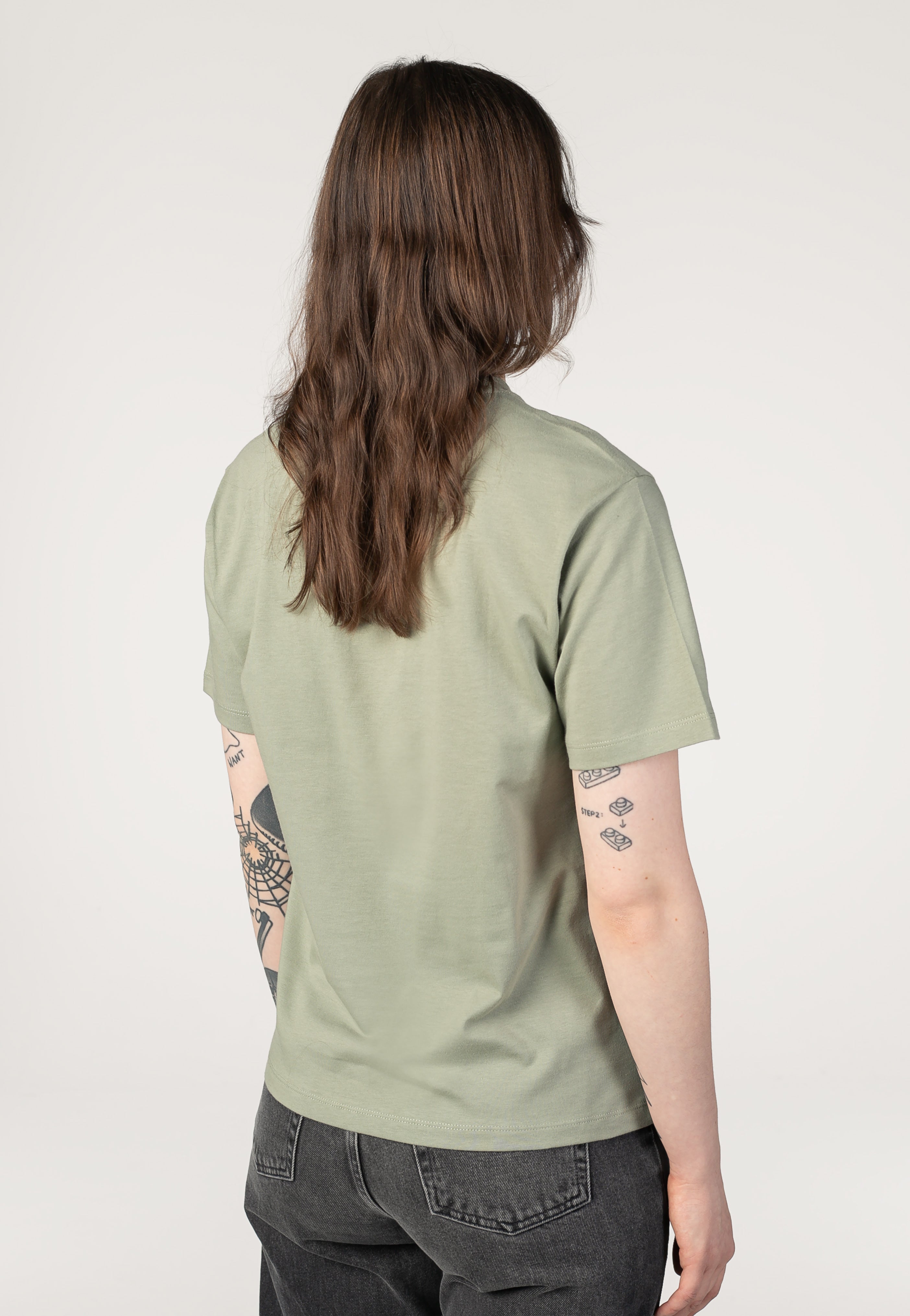 Carhartt WIP - W' Pocket Shady Green - T-Shirt | Women-Image