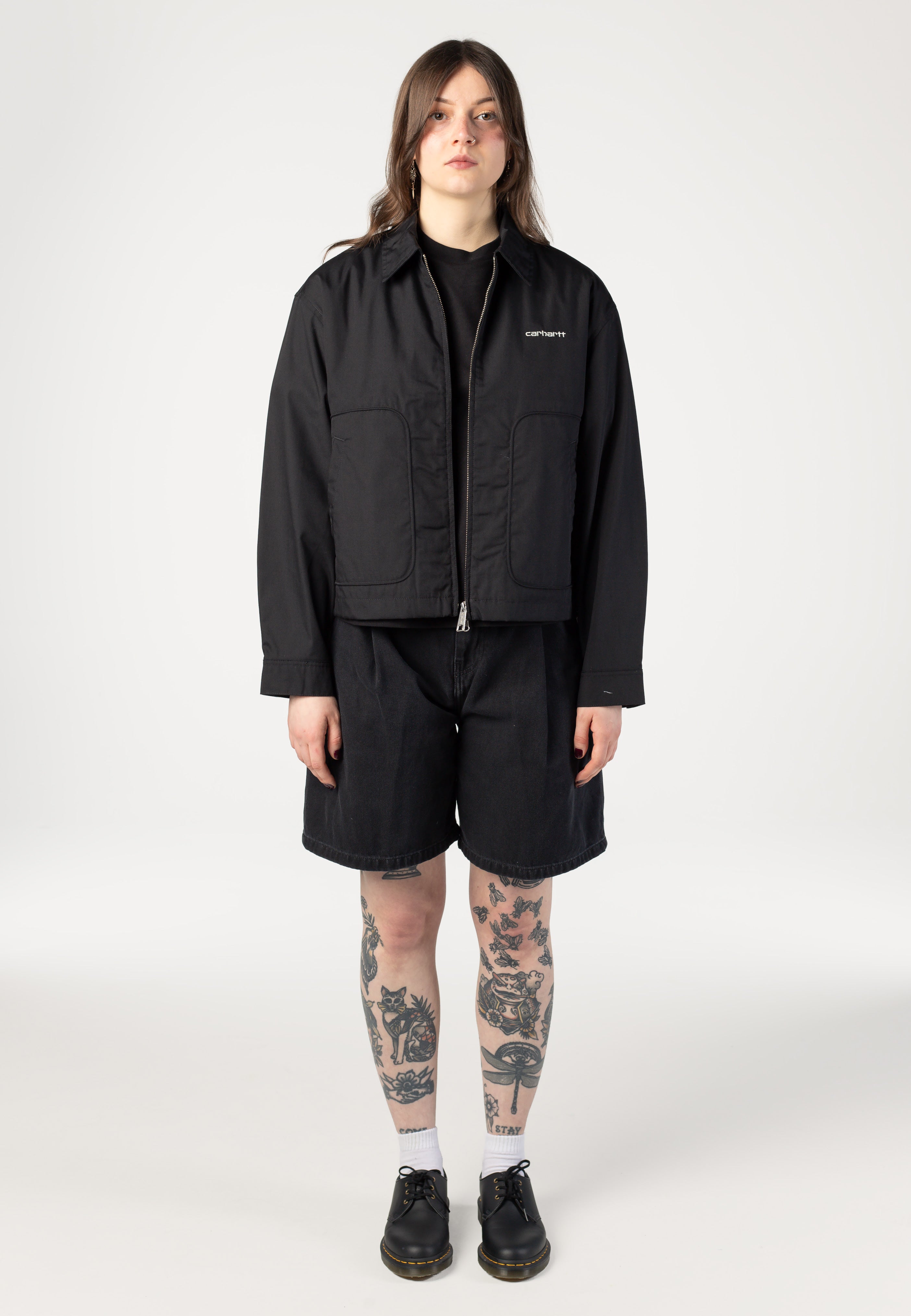 Carhartt WIP - W' Postal Black/Wax - Jacket | Women-Image