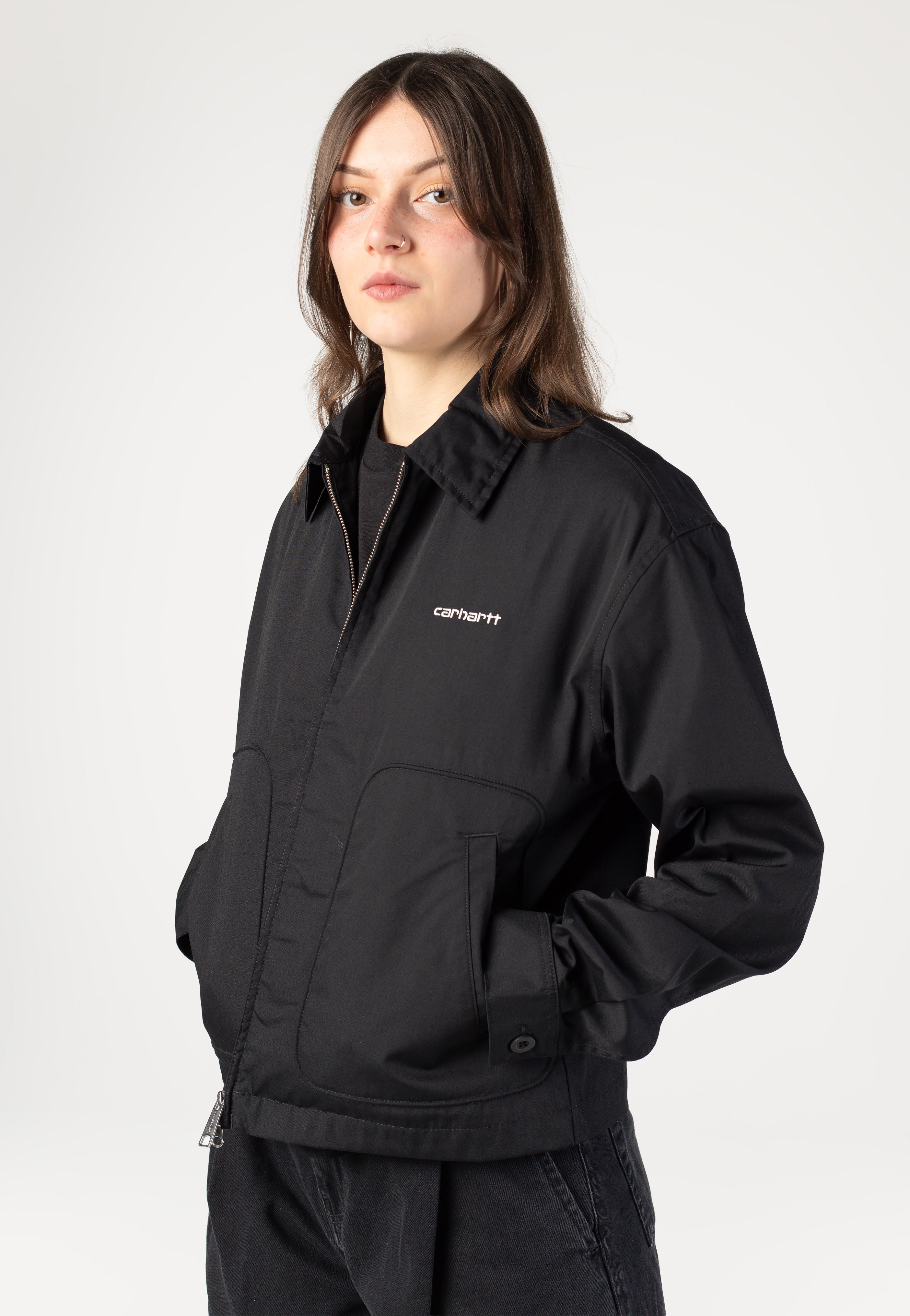 Carhartt WIP - W' Postal Black/Wax - Jacket | Women-Image