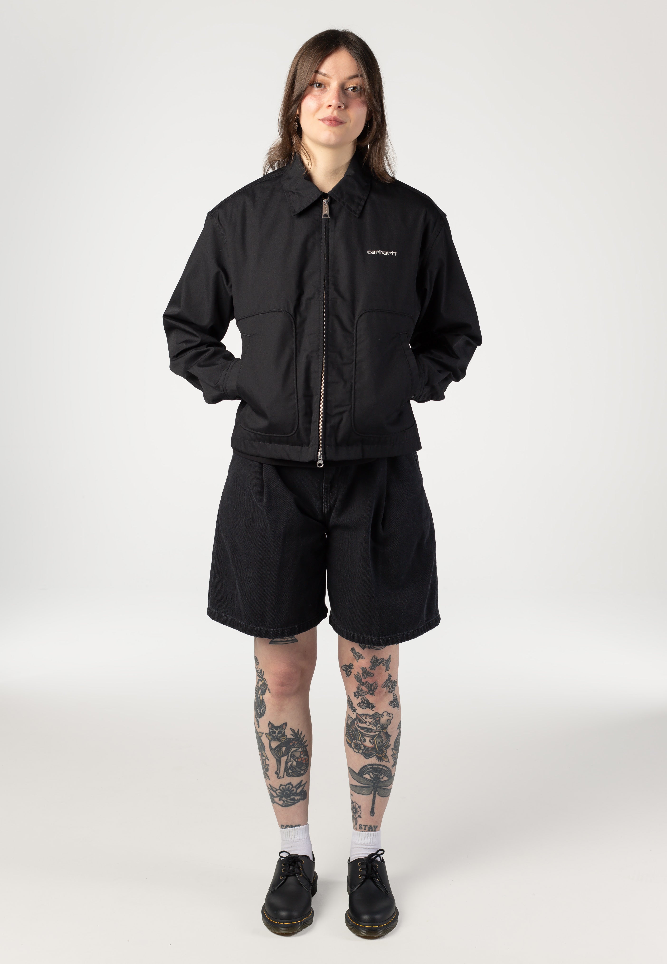 Carhartt WIP - W' Postal Black/Wax - Jacket | Women-Image