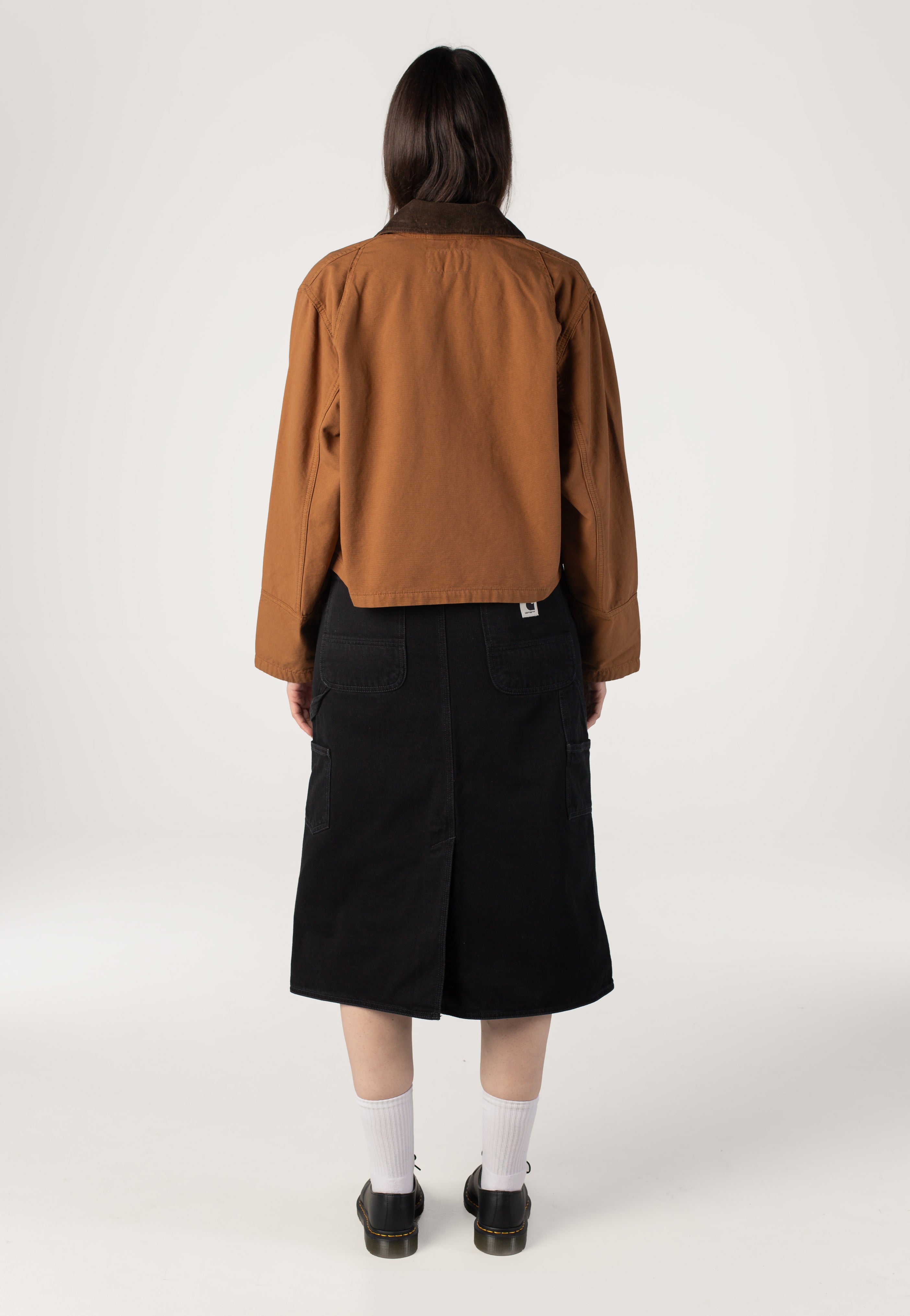 Carhartt WIP - W' Prescott Garment Dyed Hamilton Brown/Tobacco - Jacket | Women-Image