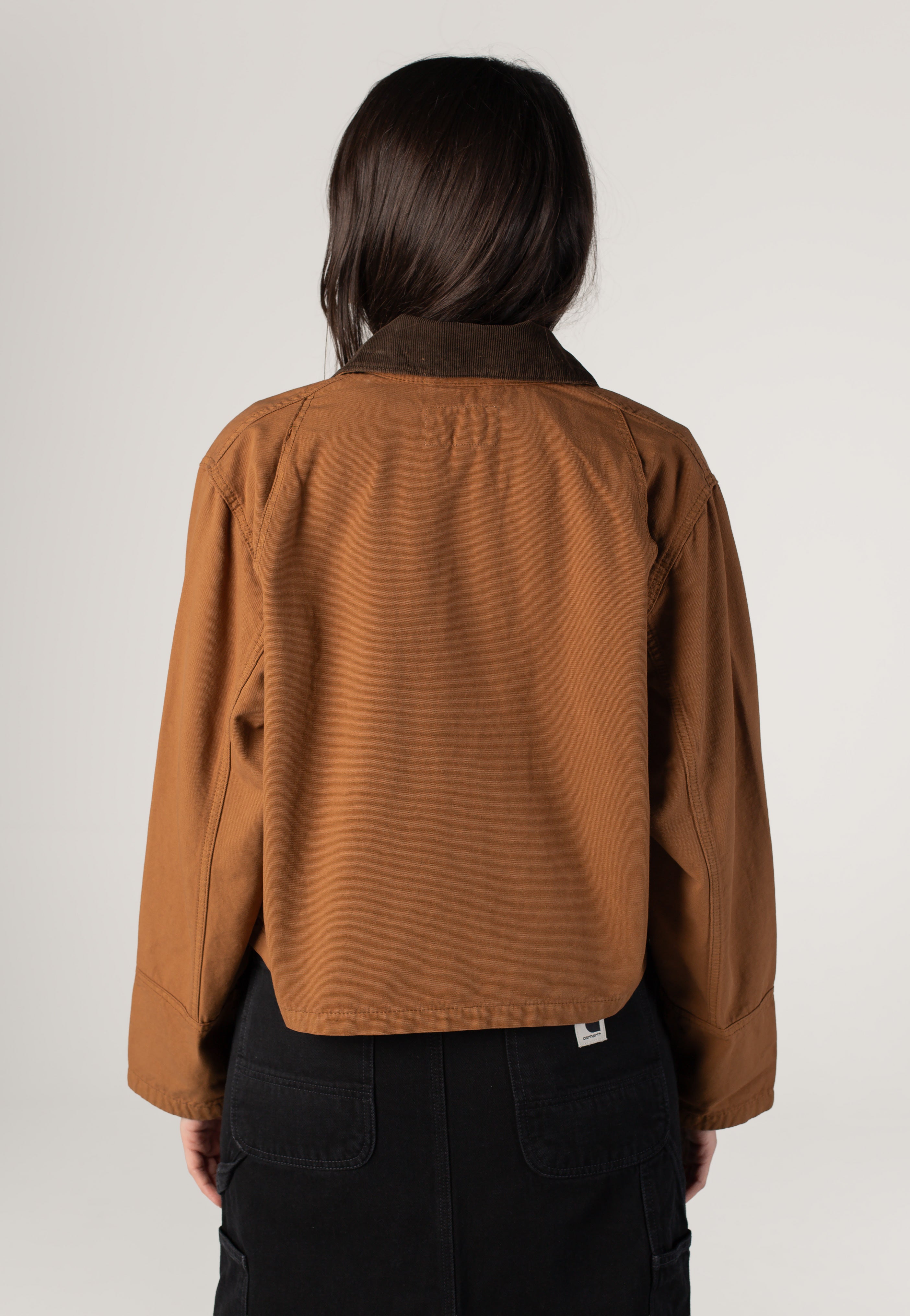 Carhartt WIP - W' Prescott Garment Dyed Hamilton Brown/Tobacco - Jacke