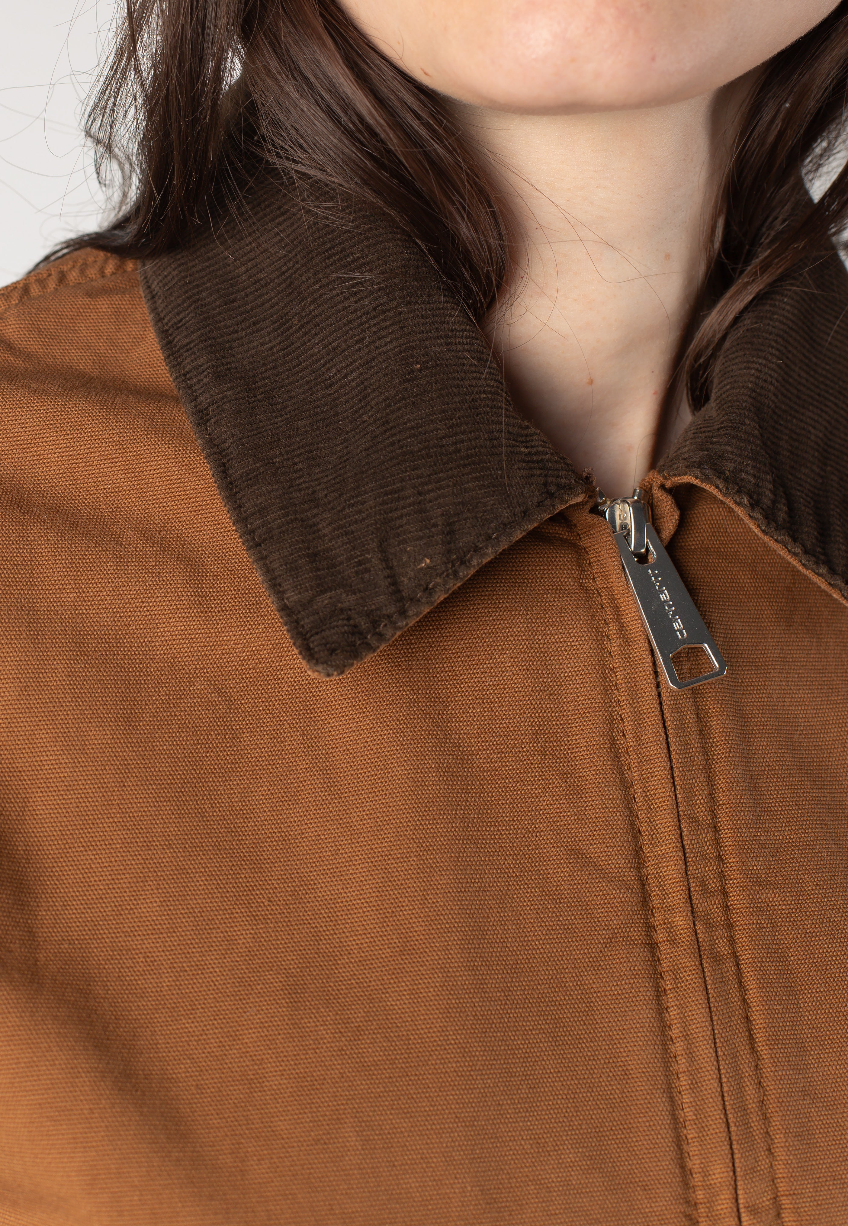 Carhartt WIP - W' Prescott Garment Dyed Hamilton Brown/Tobacco - Jacket | Women-Image