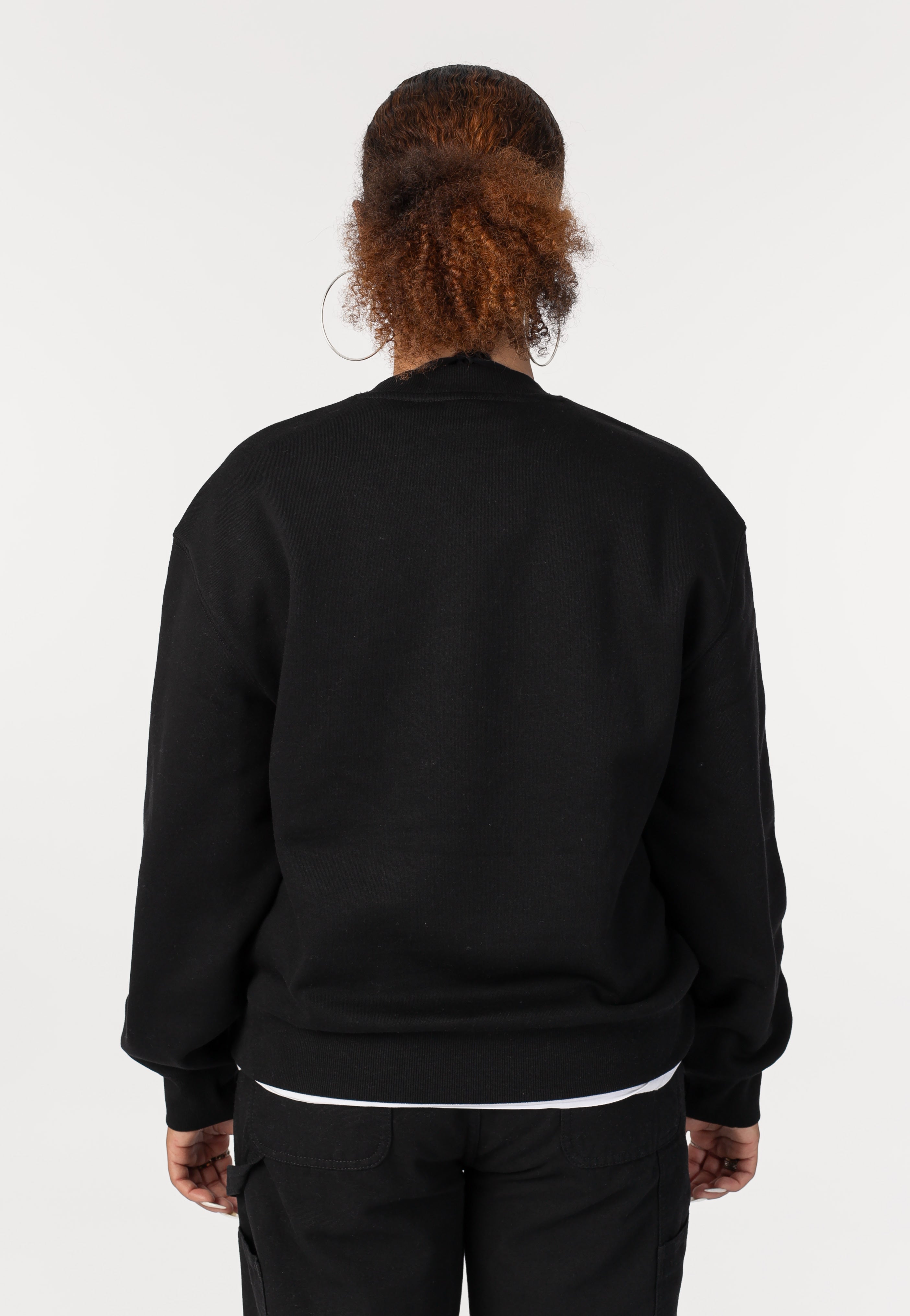 Carhartt WIP - W' Small Heart Patch Black/Black - Sweater | Women-Image