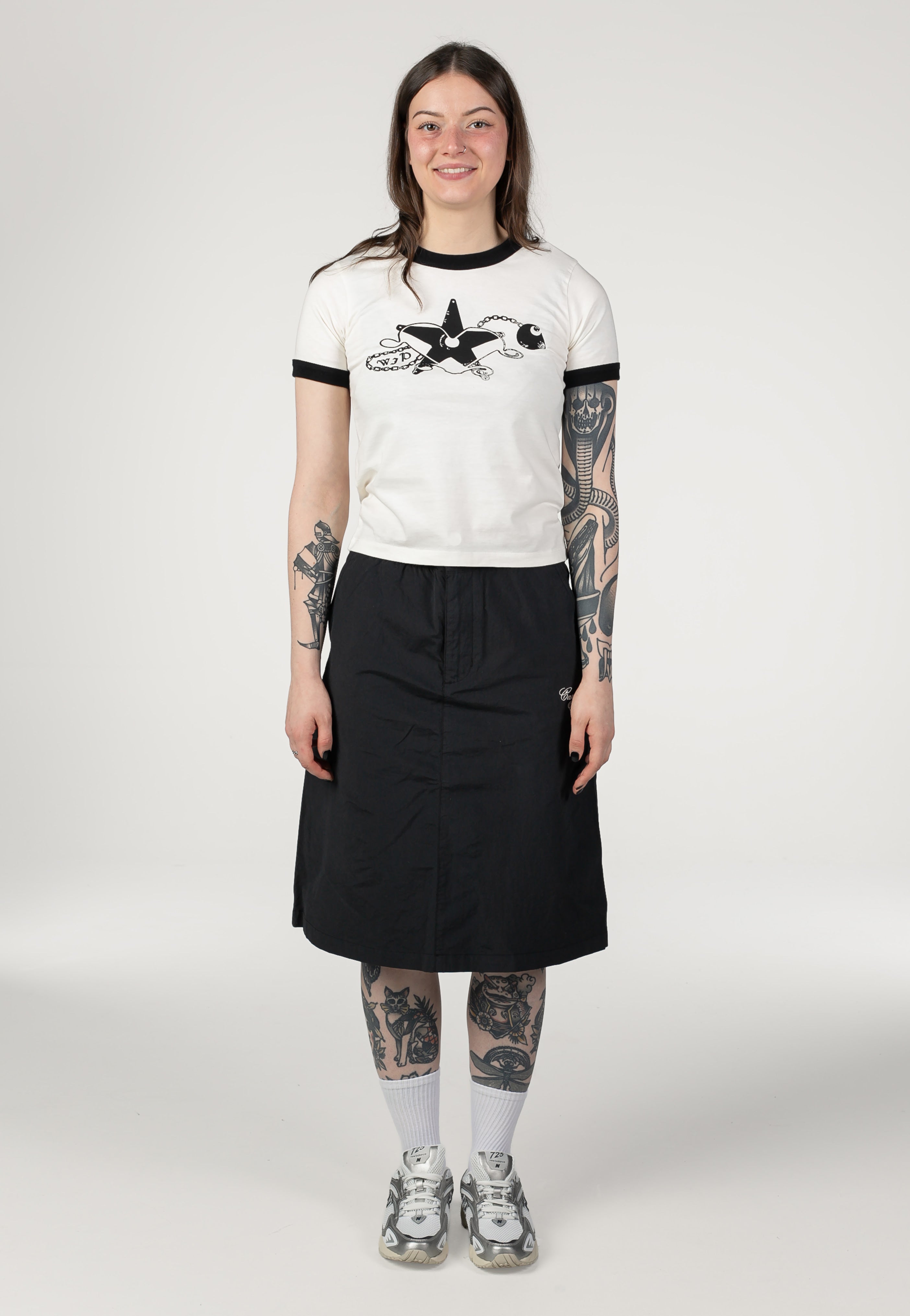 Carhartt WIP - W' Travon Black/Wax - Skirt | Women-Image