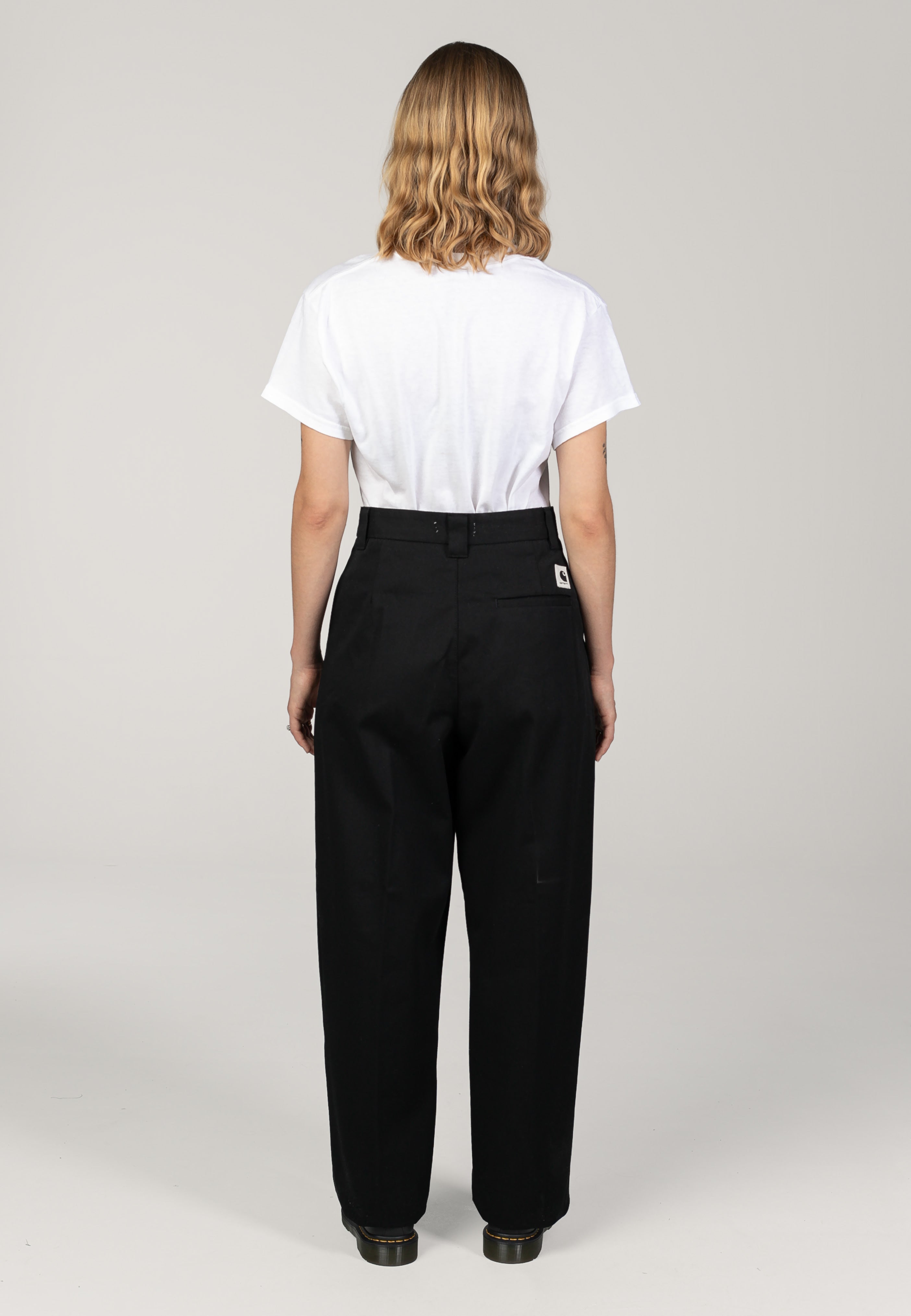 Carhartt WIP - W' Tristin Rinsed Black - Pants | Women-Image