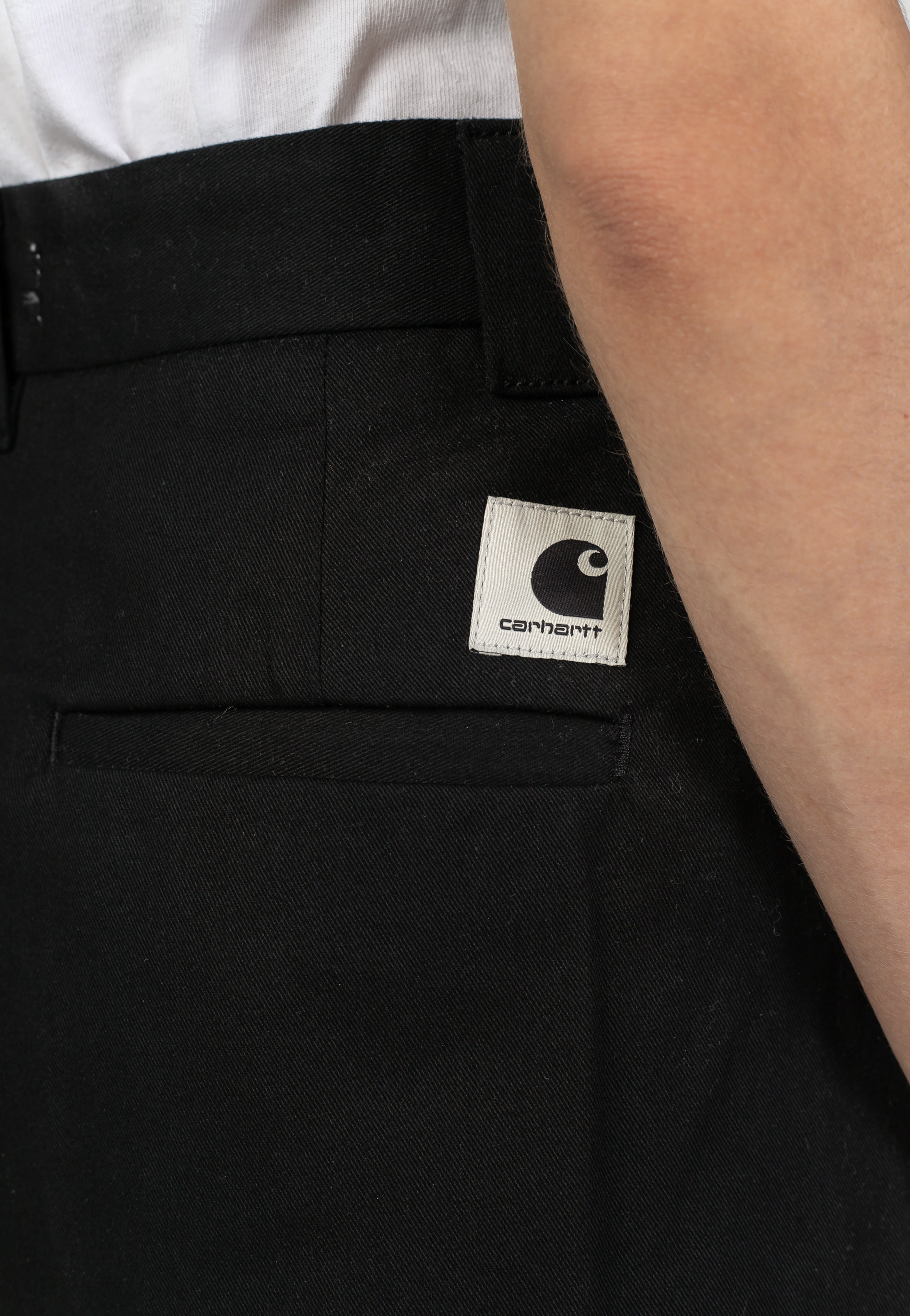 Carhartt WIP - W' Tristin Rinsed Black - Pants | Women-Image