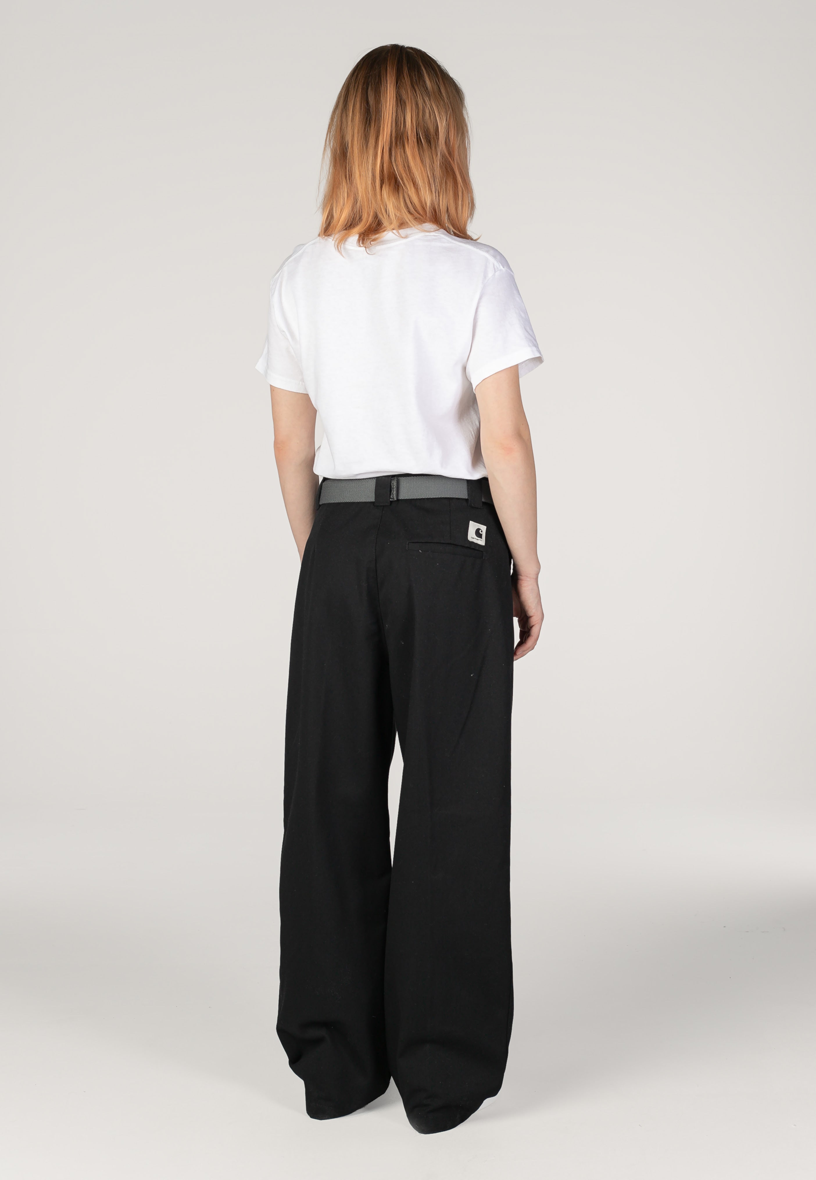Carhartt WIP - W' Tristin Rinsed Black - Pants | Women-Image
