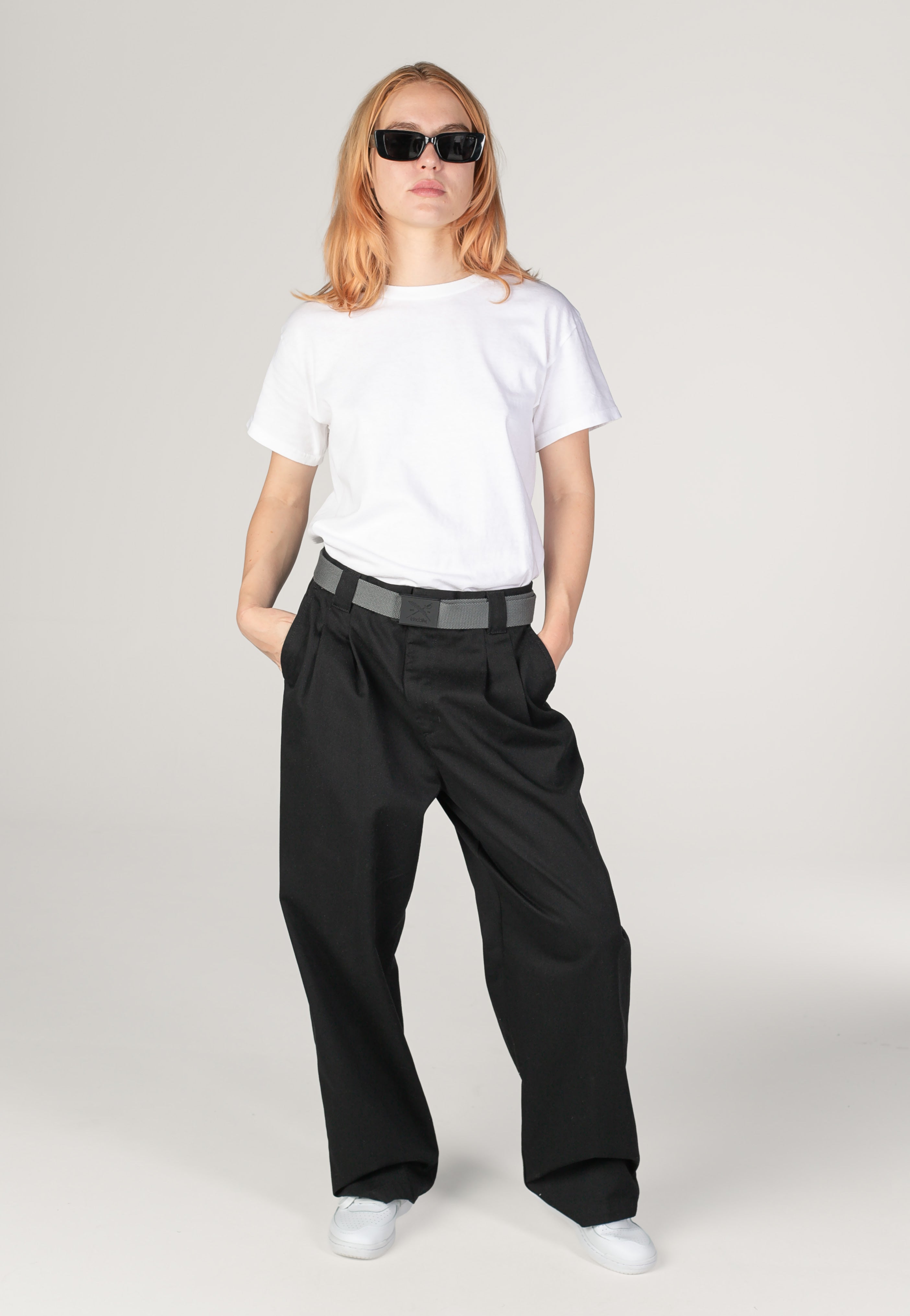 Carhartt WIP - W' Tristin Rinsed Black - Pants | Women-Image
