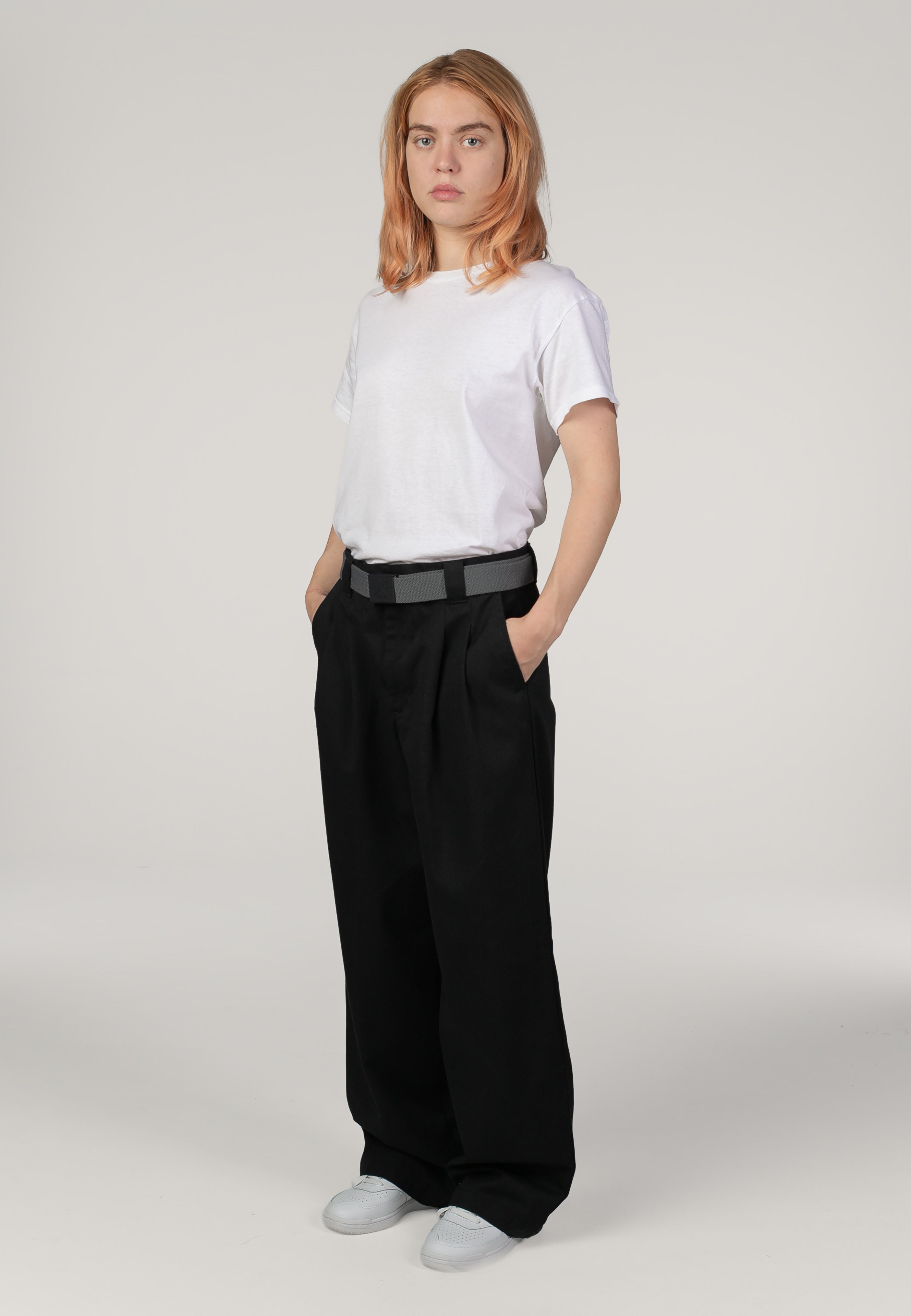 Carhartt WIP - W' Tristin Rinsed Black - Pants | Women-Image