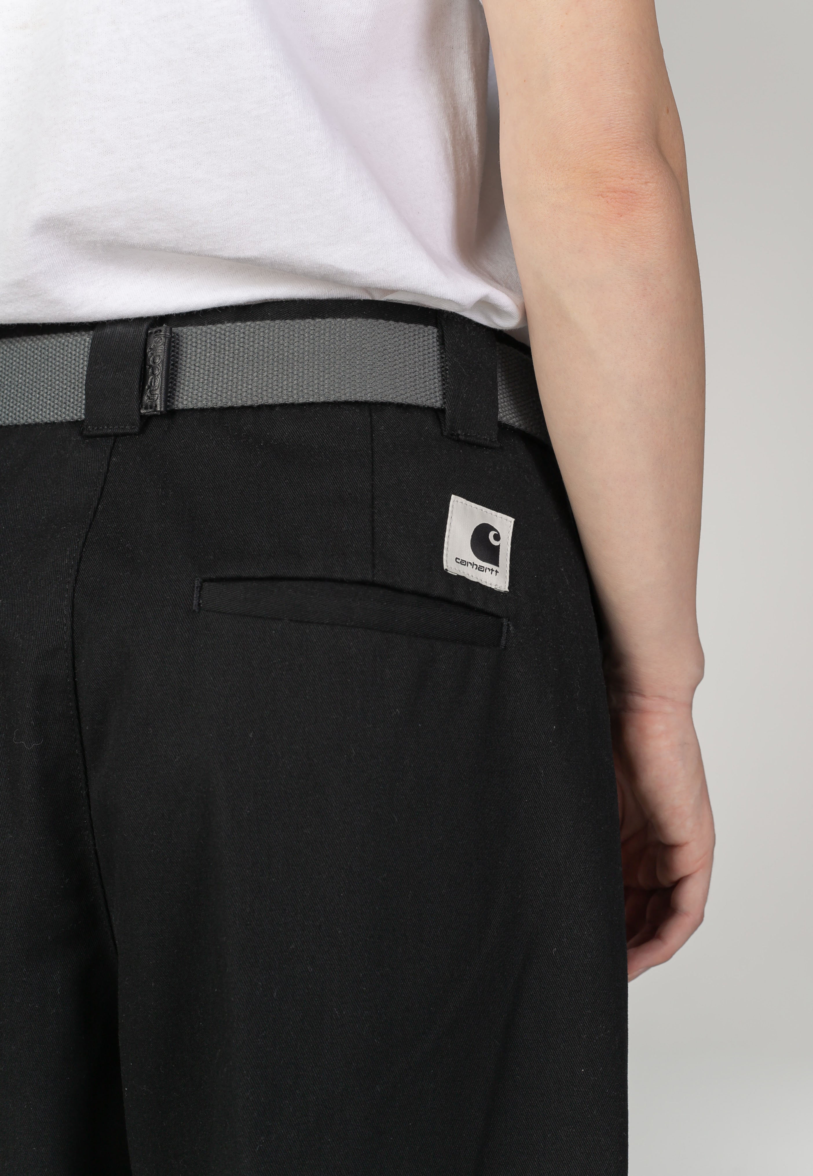 Carhartt WIP - W' Tristin Rinsed Black - Pants | Women-Image