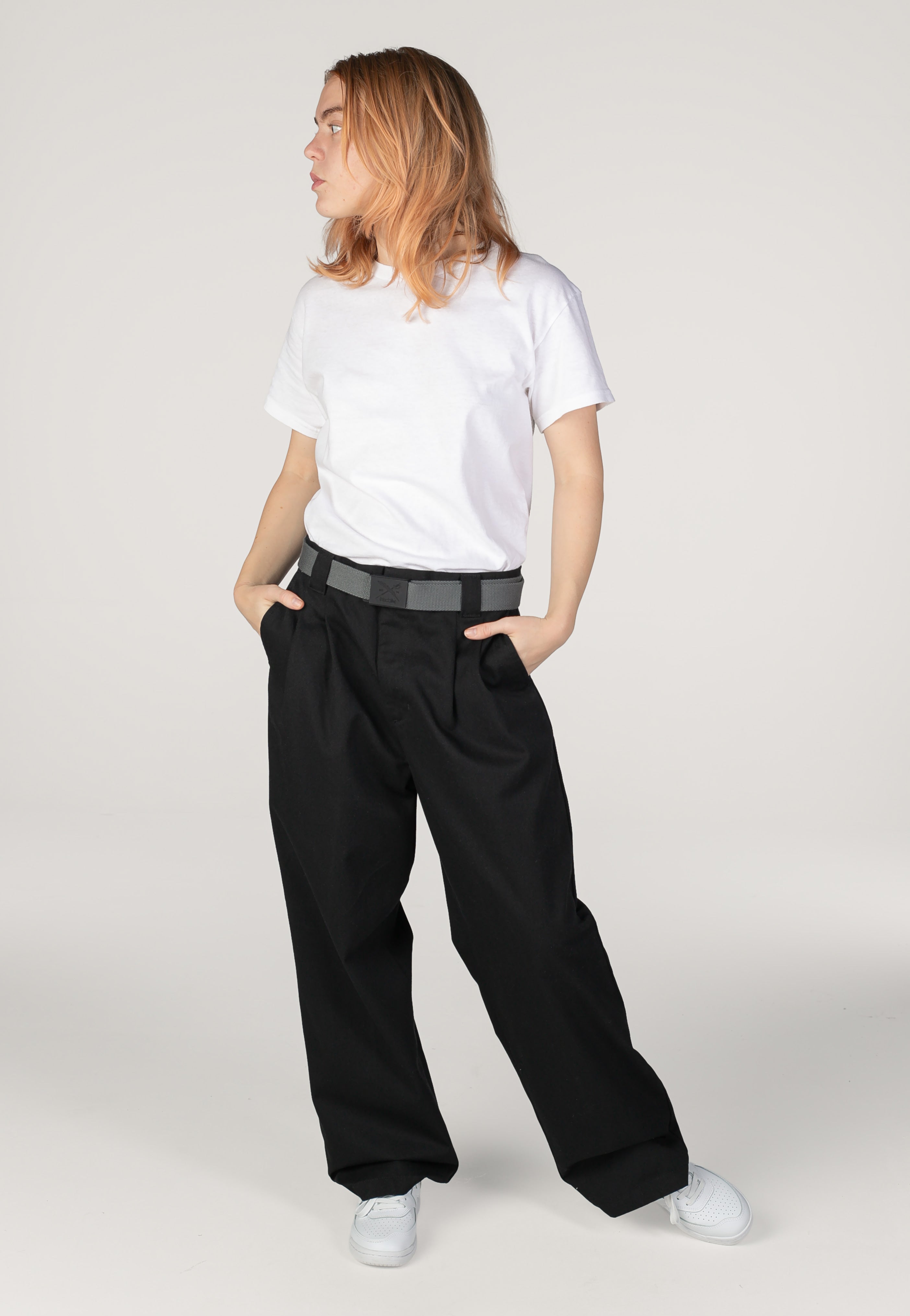 Carhartt WIP - W' Tristin Rinsed Black - Pants | Women-Image