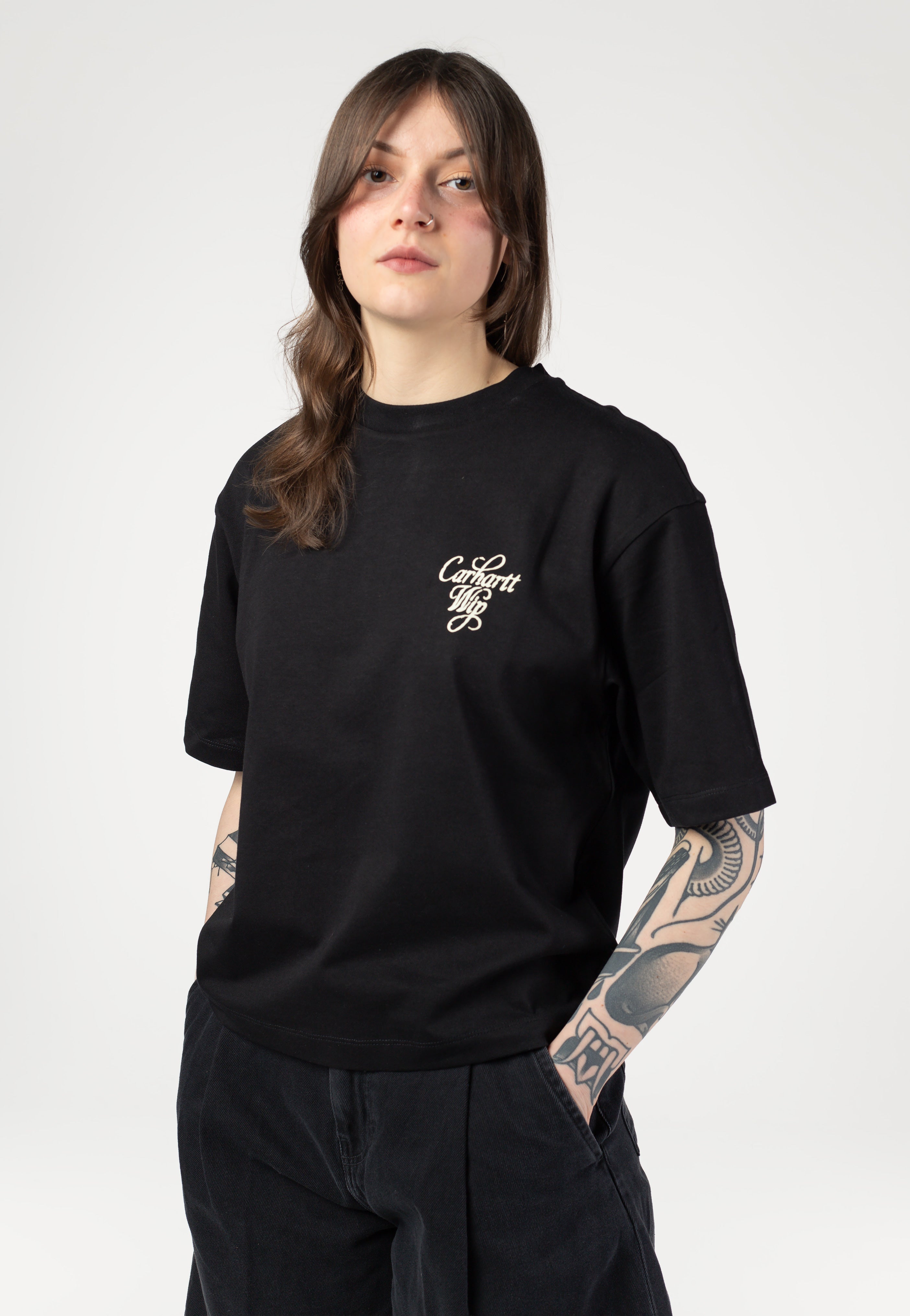 Carhartt WIP - W' Vestige Black - T-Shirt | Women-Image