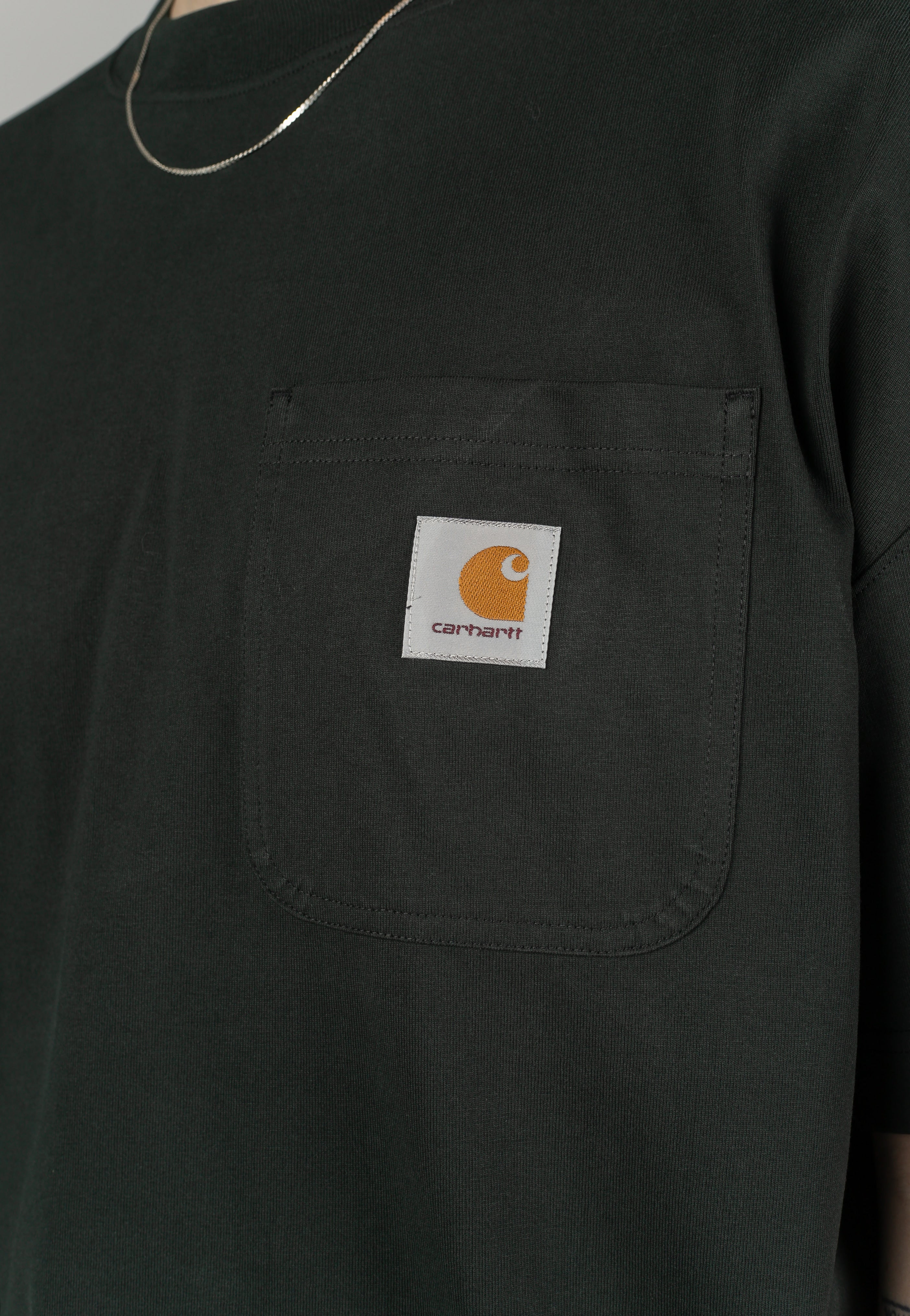 Carhartt WIP - Work Pocket Raven - T-Shirt | Men-Image