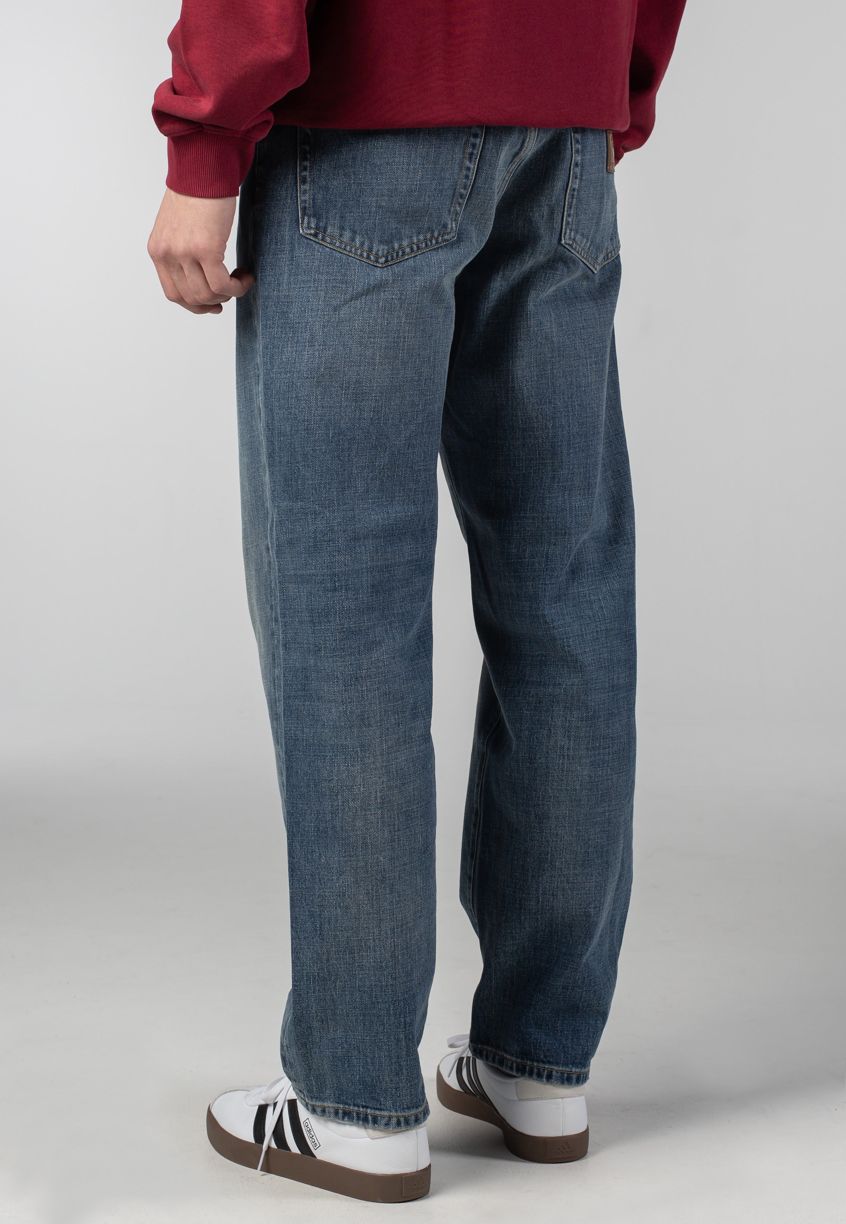 Carhartt WIP - Aaron Dark Used Wash Blue - Jeans | Men-Image