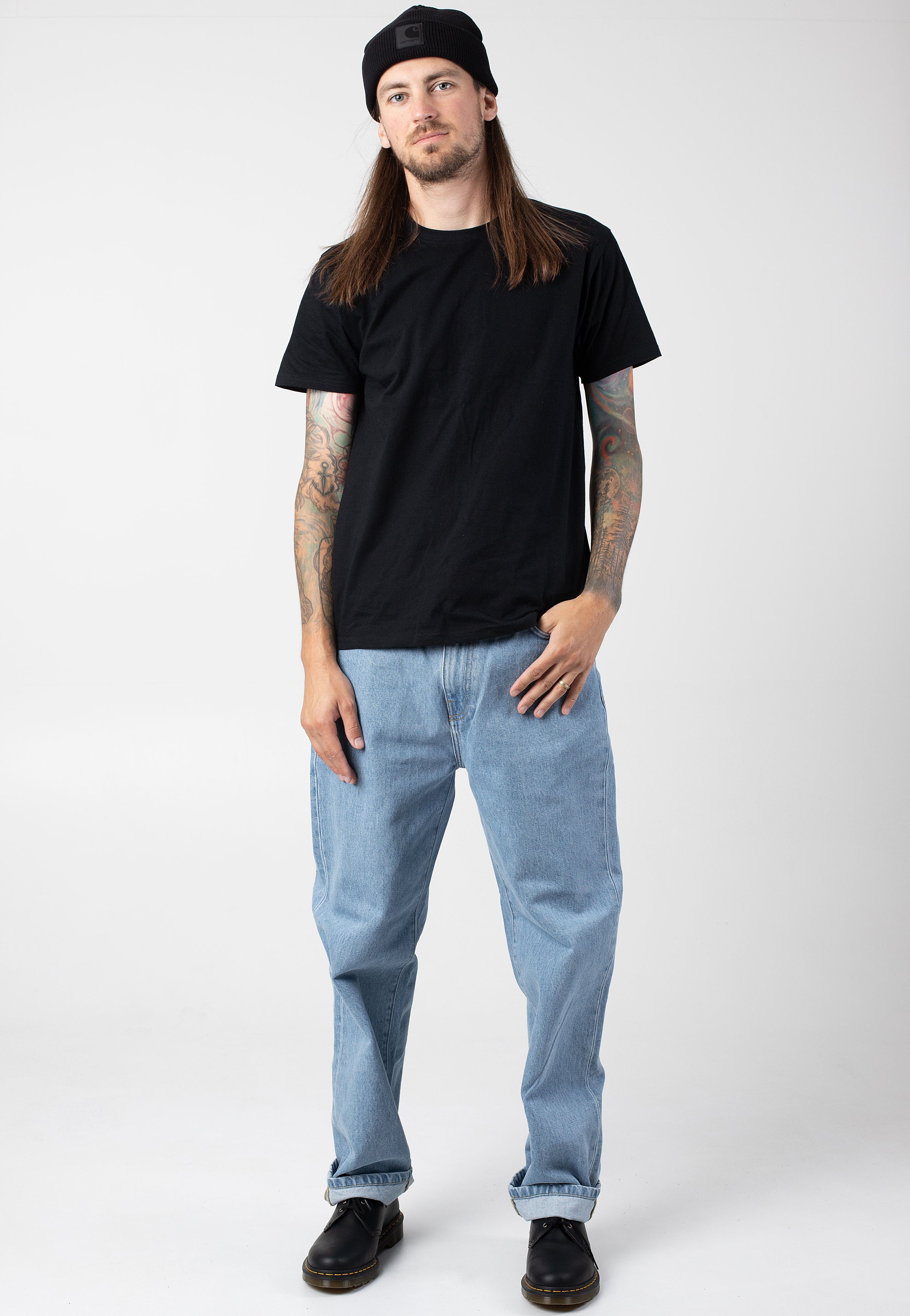 Carhartt WIP - Aaron Stone Bleached Blue - Jeans | Men-Image