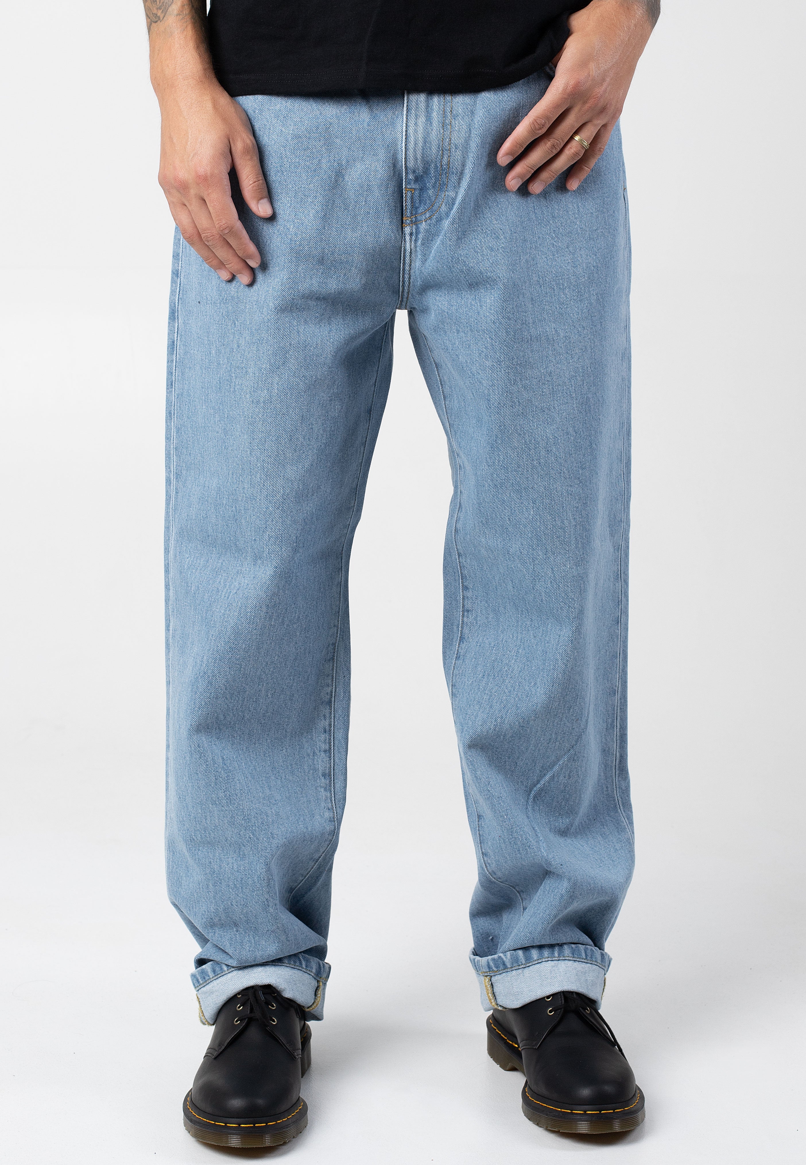 Carhartt WIP - Aaron Stone Bleached Blue - Jeans | Men-Image