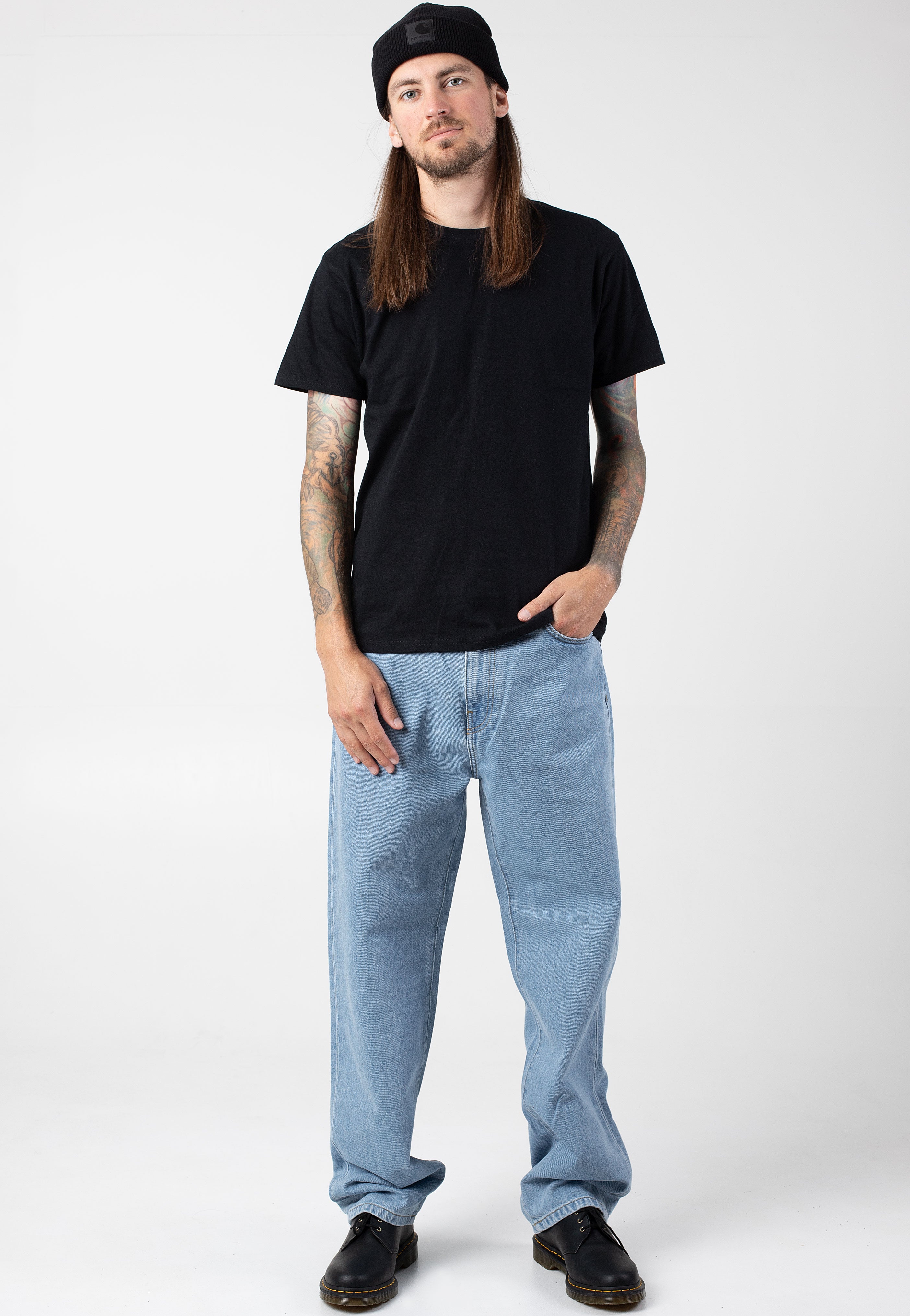 Carhartt WIP - Aaron Stone Bleached Blue - Jeans | Men-Image