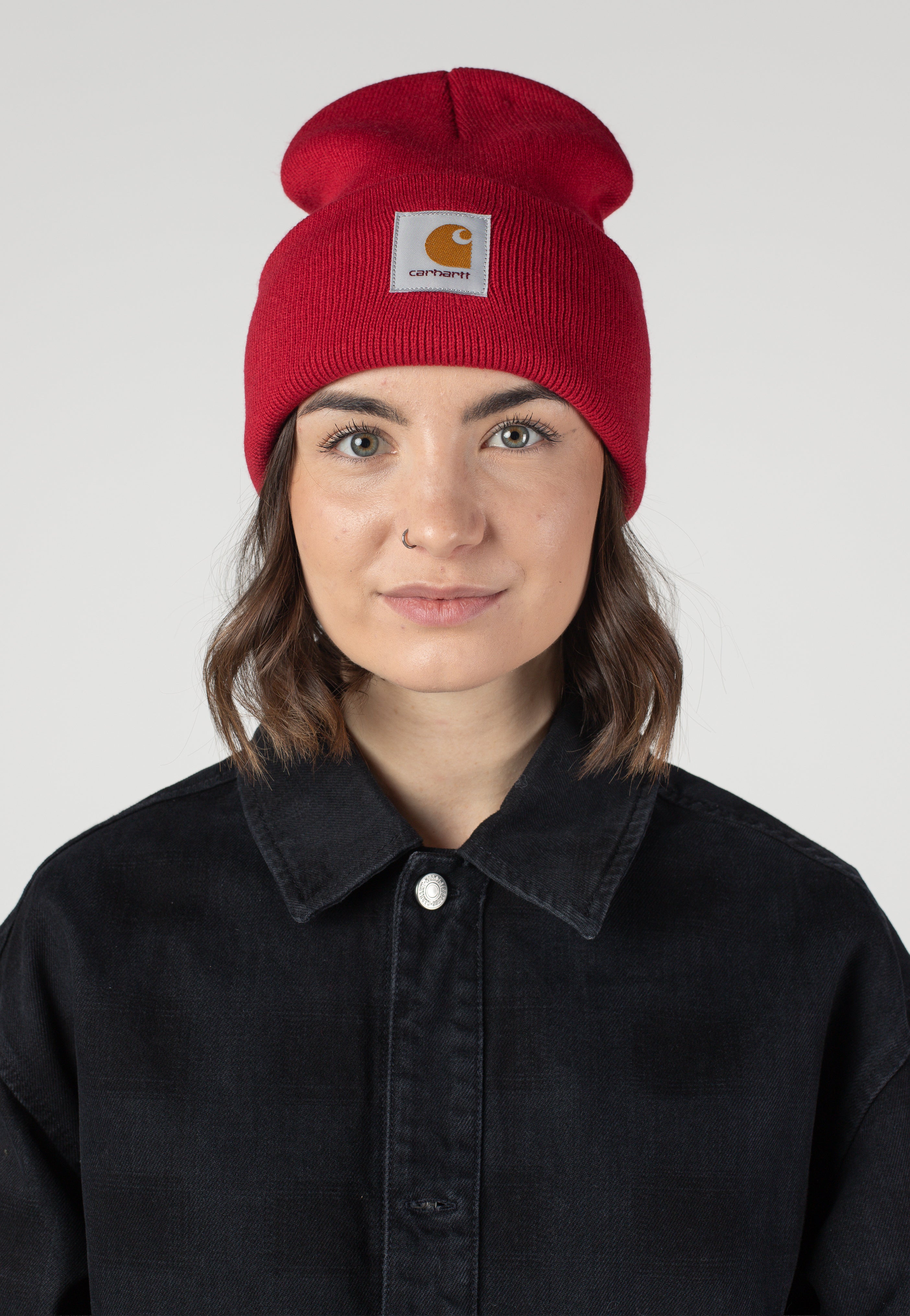 Carhartt WIP - Acrylic Watch Chili Pepper - Beanie | Neutral-Image