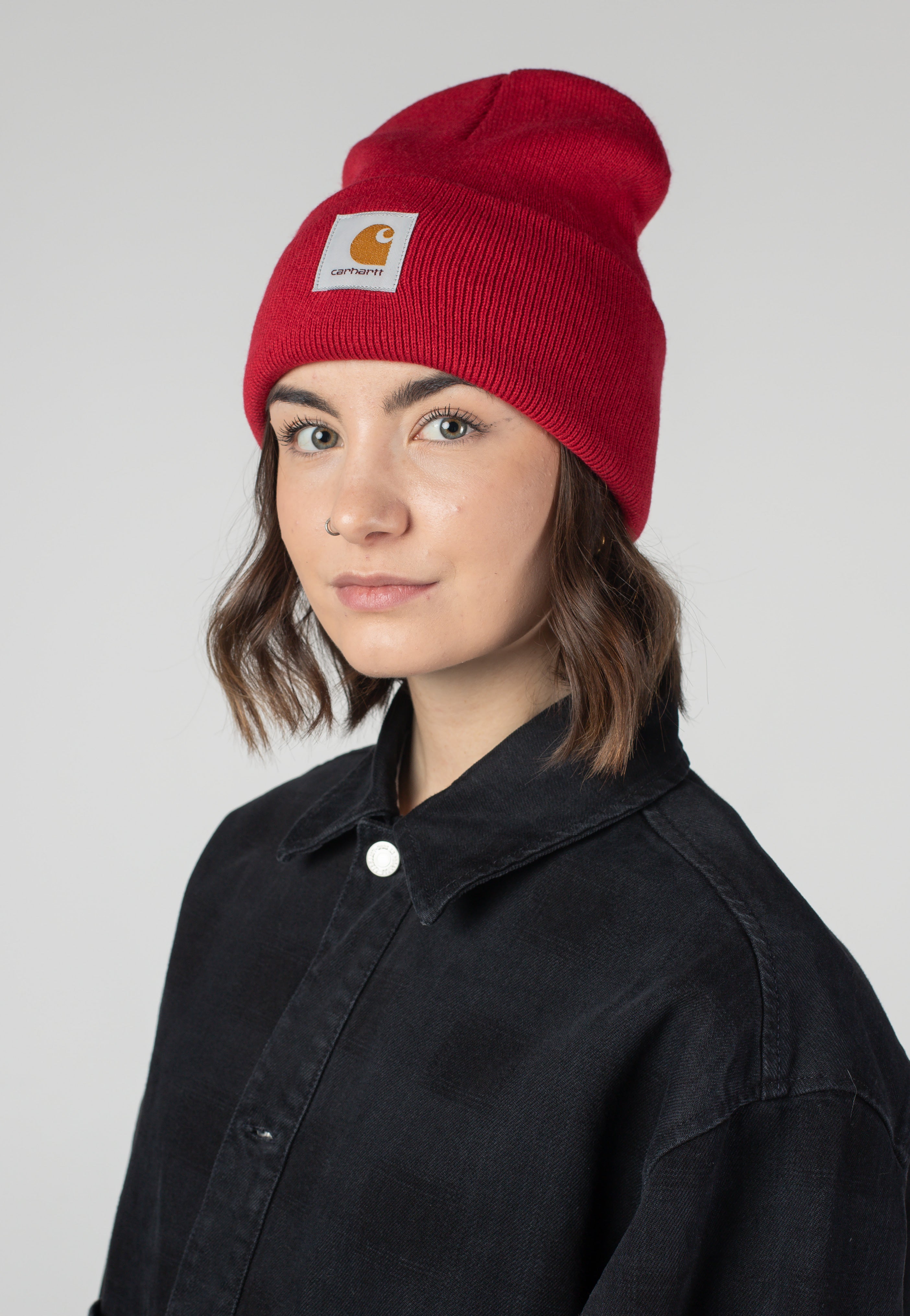 Carhartt WIP - Acrylic Watch Chili Pepper - Beanie | Neutral-Image